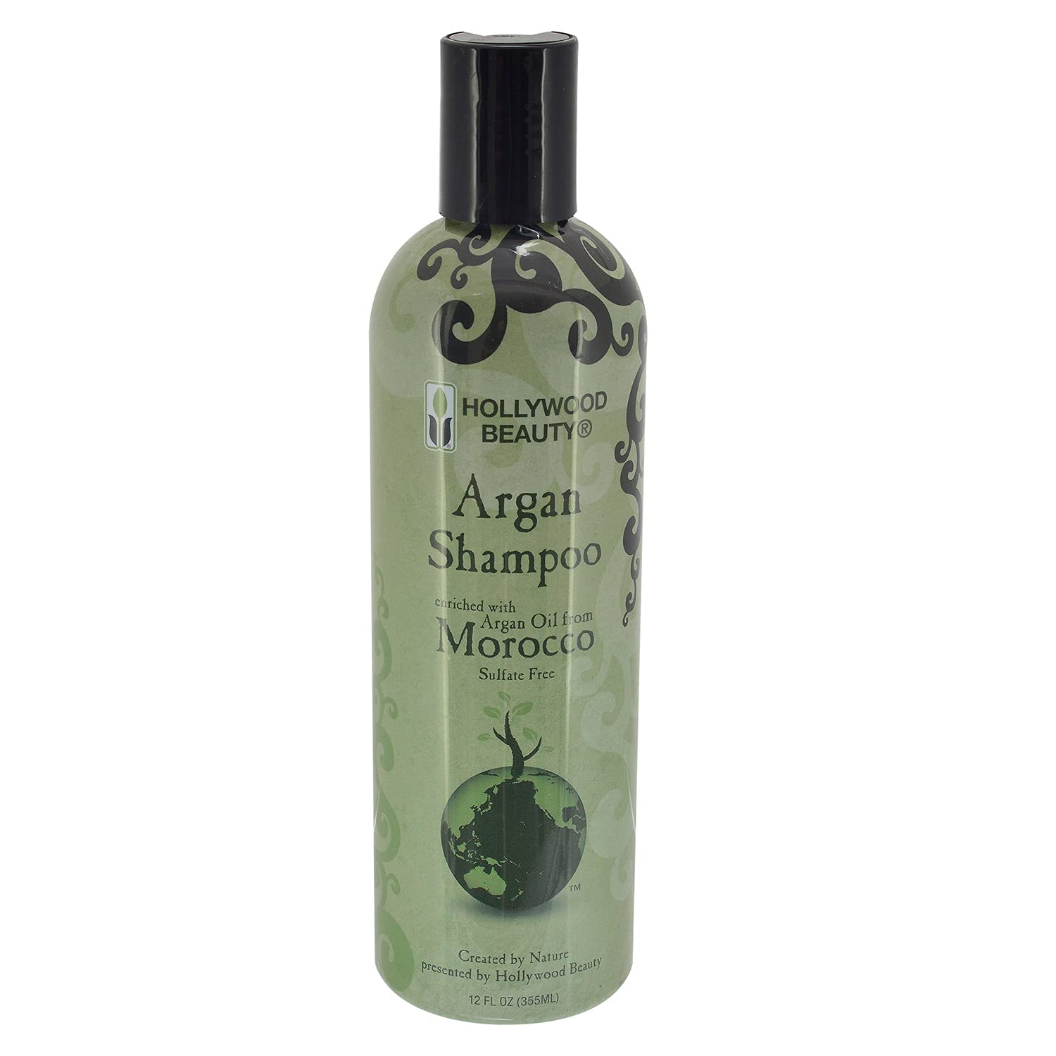 Hollywood Beauty Argan Oil Shampoo, 12 oz (Pack of 2)
