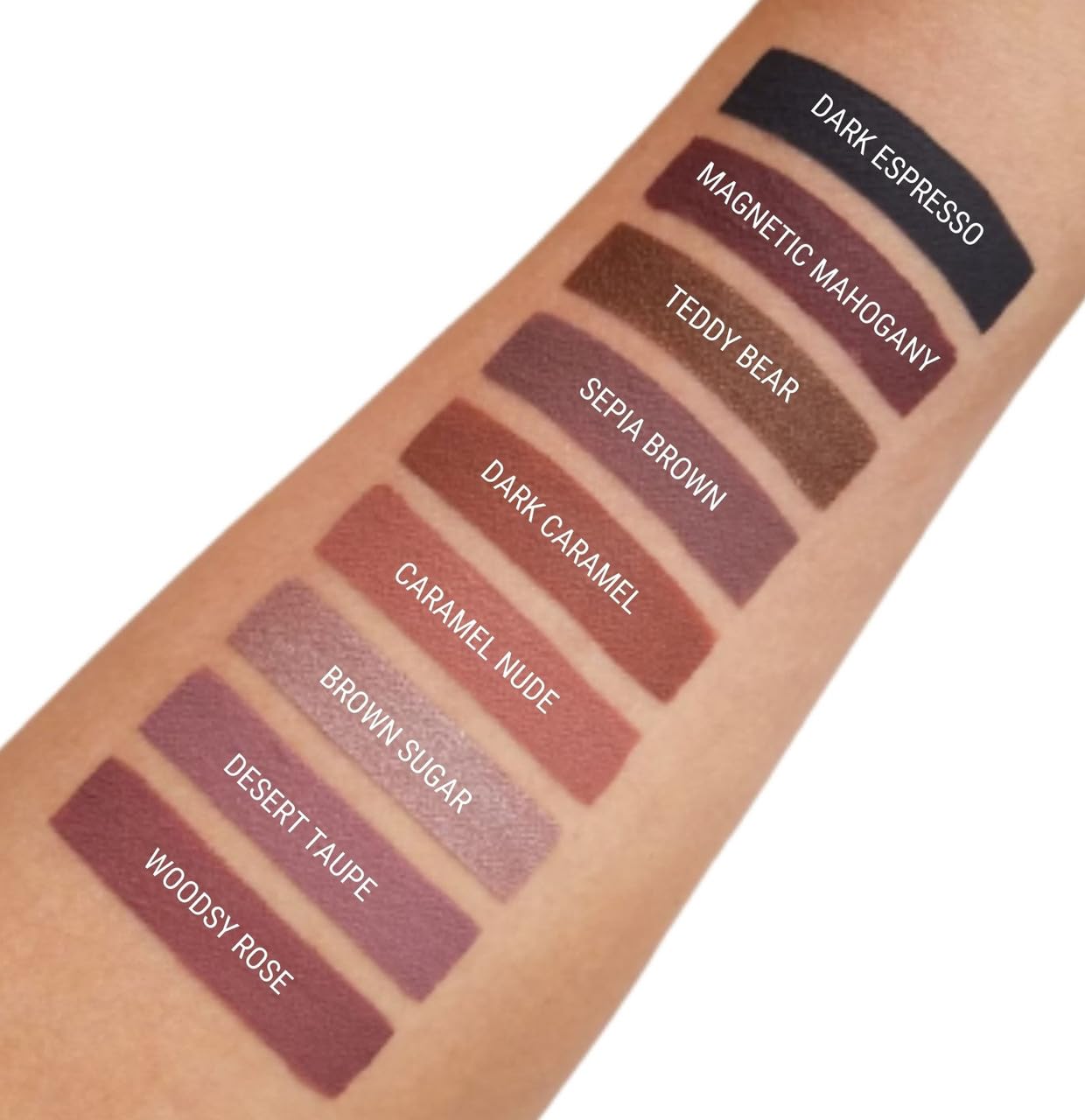 Aromi Woodsy Rose Matte Liquid Lipstick, Sepia Rosewood Lip Color, Vegan And Cruelty-Free, Long-Lasting Lipstick, Handmade (Wood