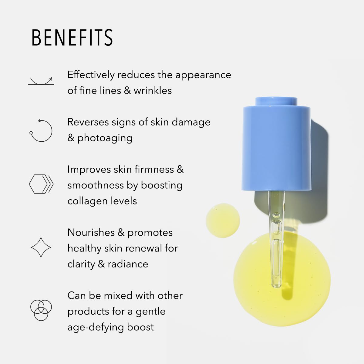 HydroPeptide Micro-Dose Glow Booster, Gentle Retinol Oil-Based Serum, 1 Ounce