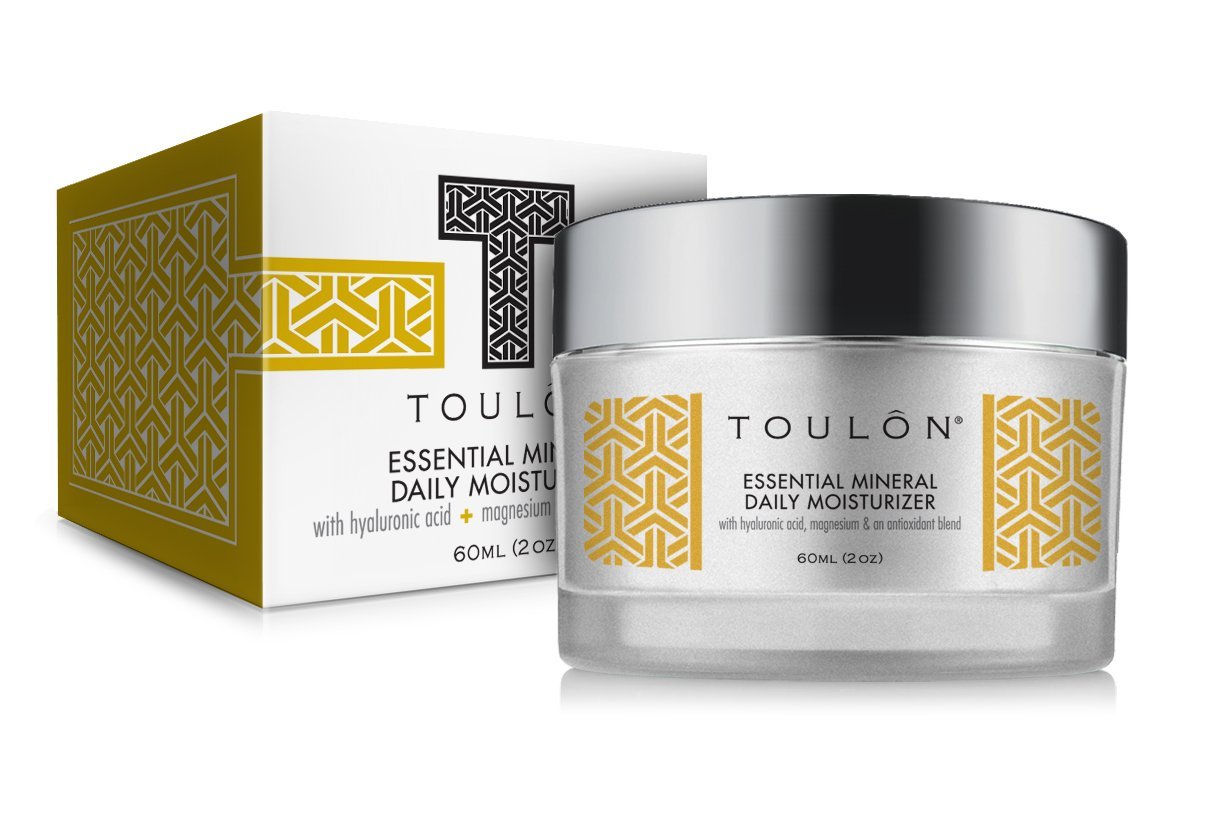 TOULON Face Moisturizer Day Cream for Women with Hyaluronic Acid, Essential Minerals & Antioxidants
