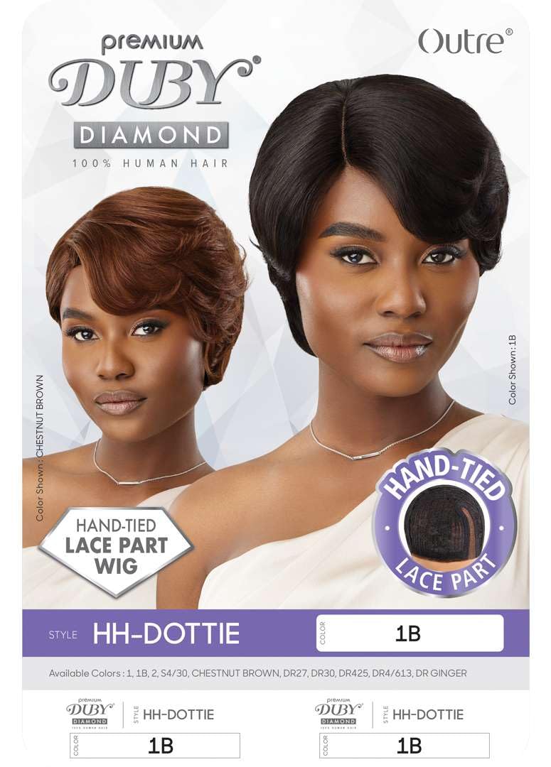Outre Duby Diamond Lace Part Wig - Human Hair - Dottie (S4/30)
