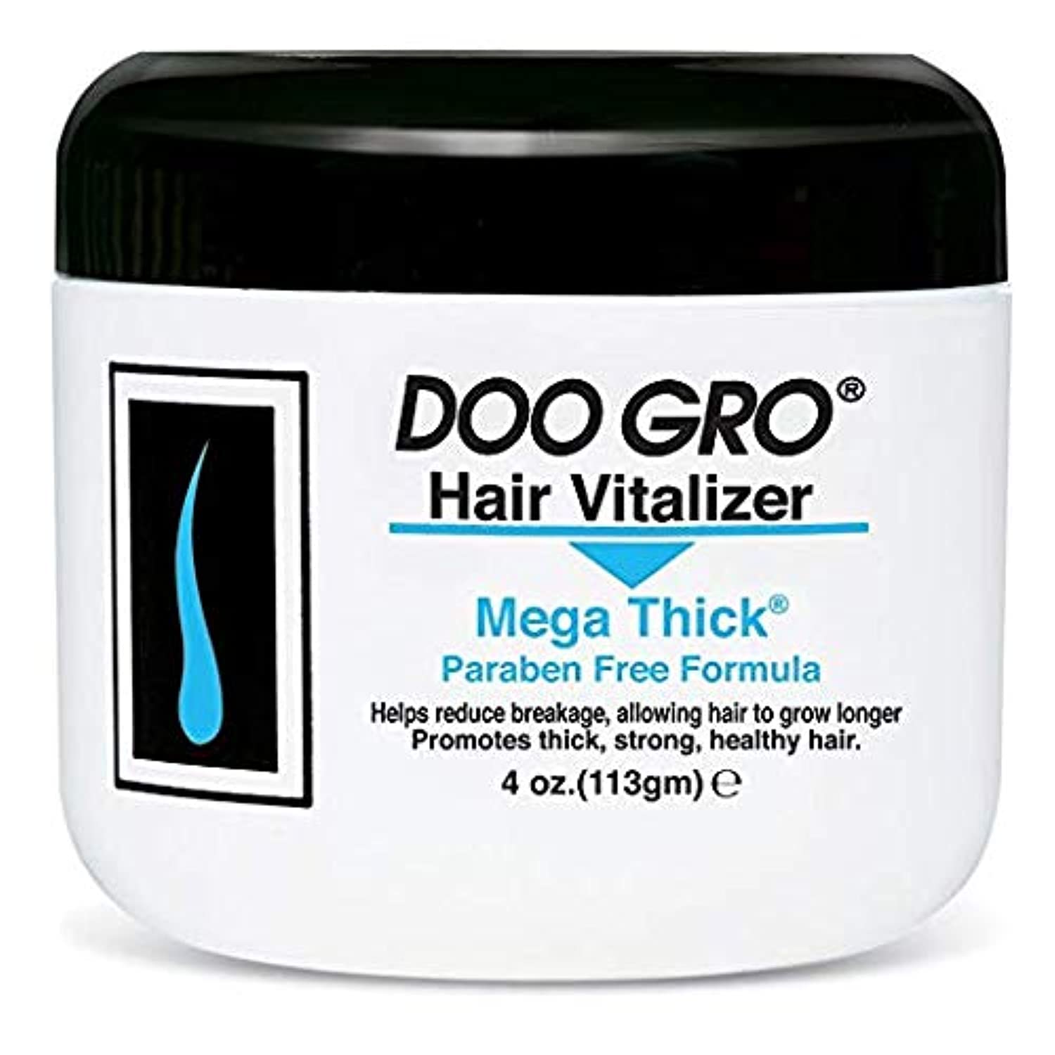 DOO GRO Hair Vitalizer Mega Thick , 4 oz (Pack of 2)