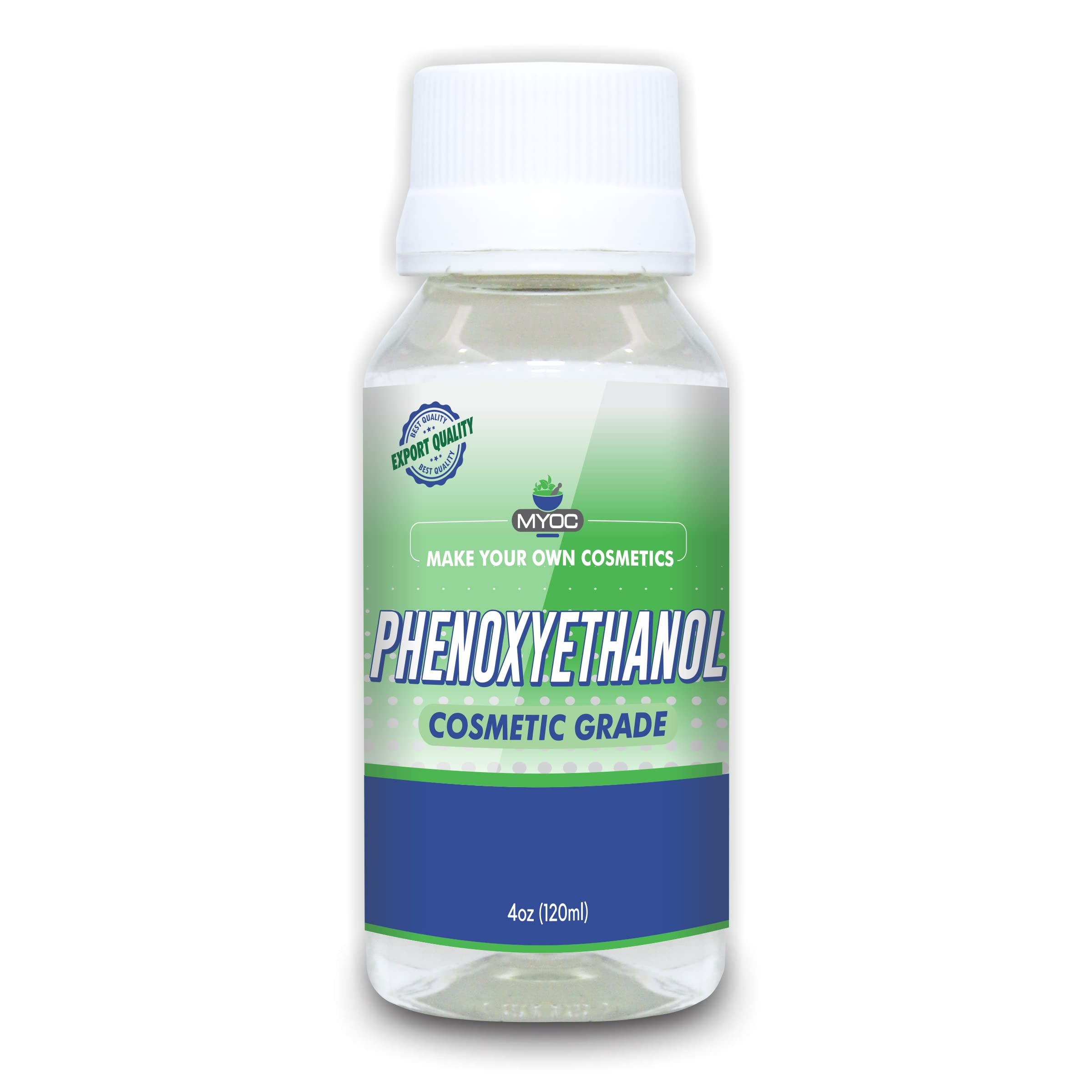 Myoc Phenoxyethanol Liquid | Liquid For Preservative,Used In Skin Moisturizer, Sunscreen, Acne Care, Hair Care, Baby Products, C
