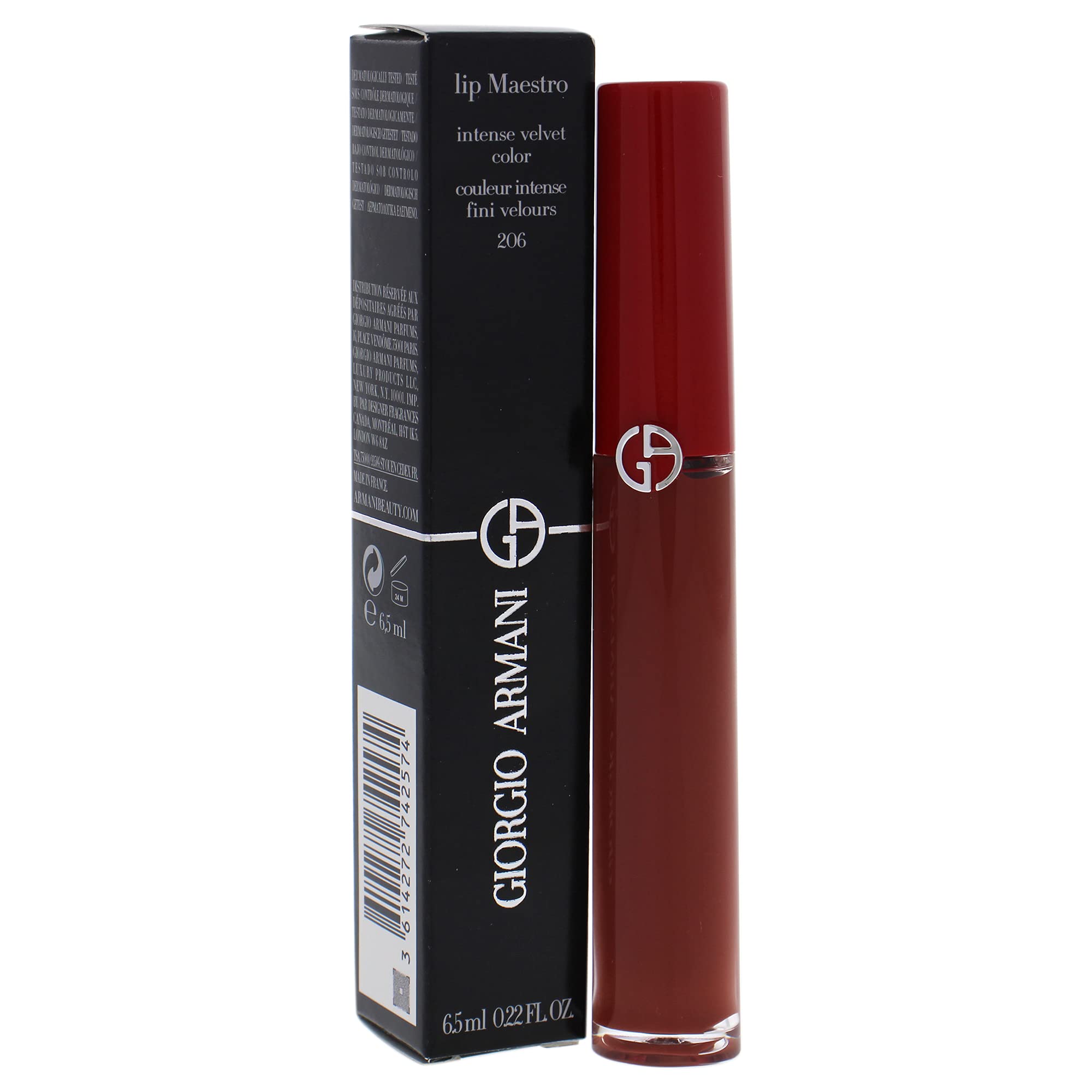 Giorgio Armani Lip Maestro Intense Velvet Color - 206 Cedar Women Lipstick 022 Oz
