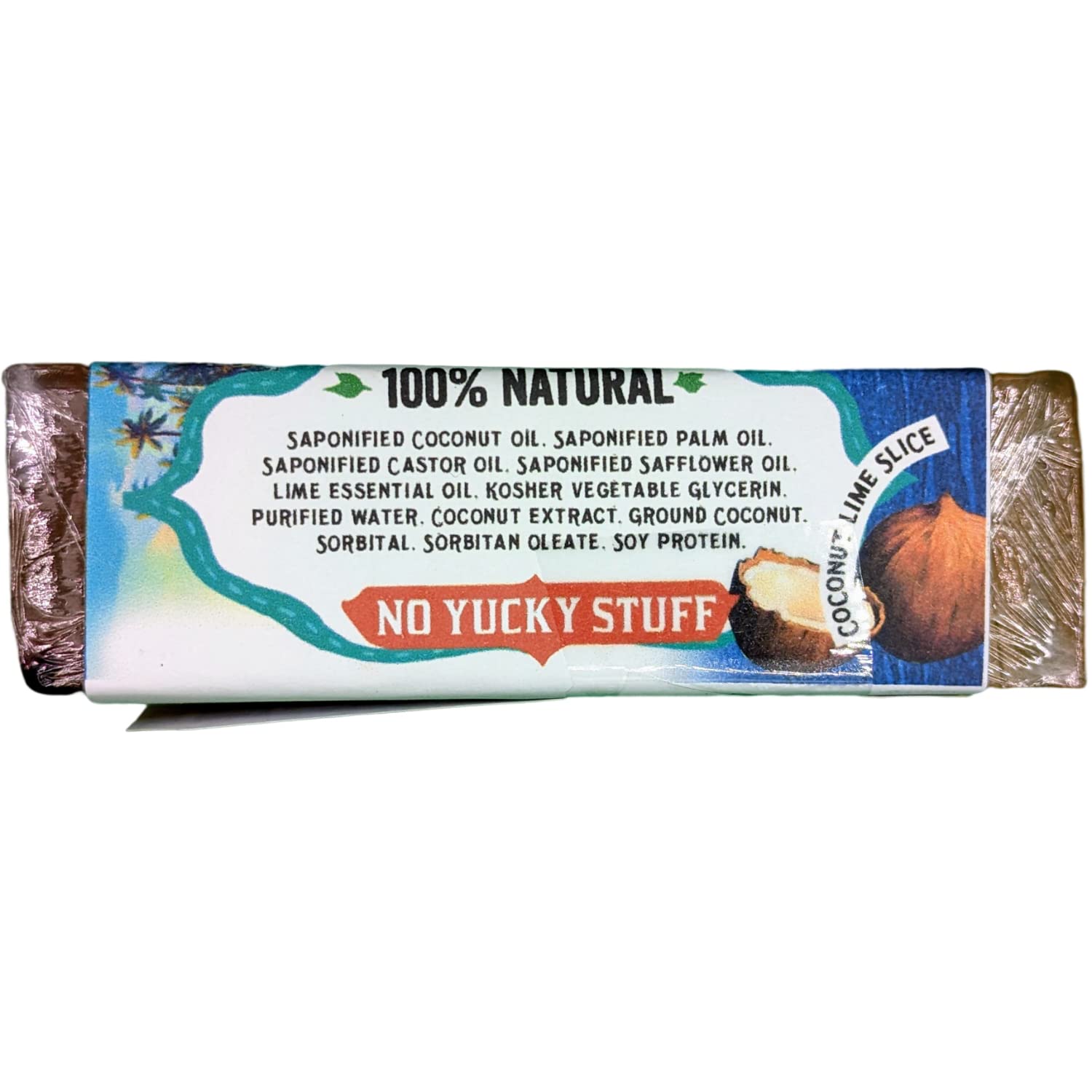 Filthy Surfer Large Coconut Lime Soap Bar
