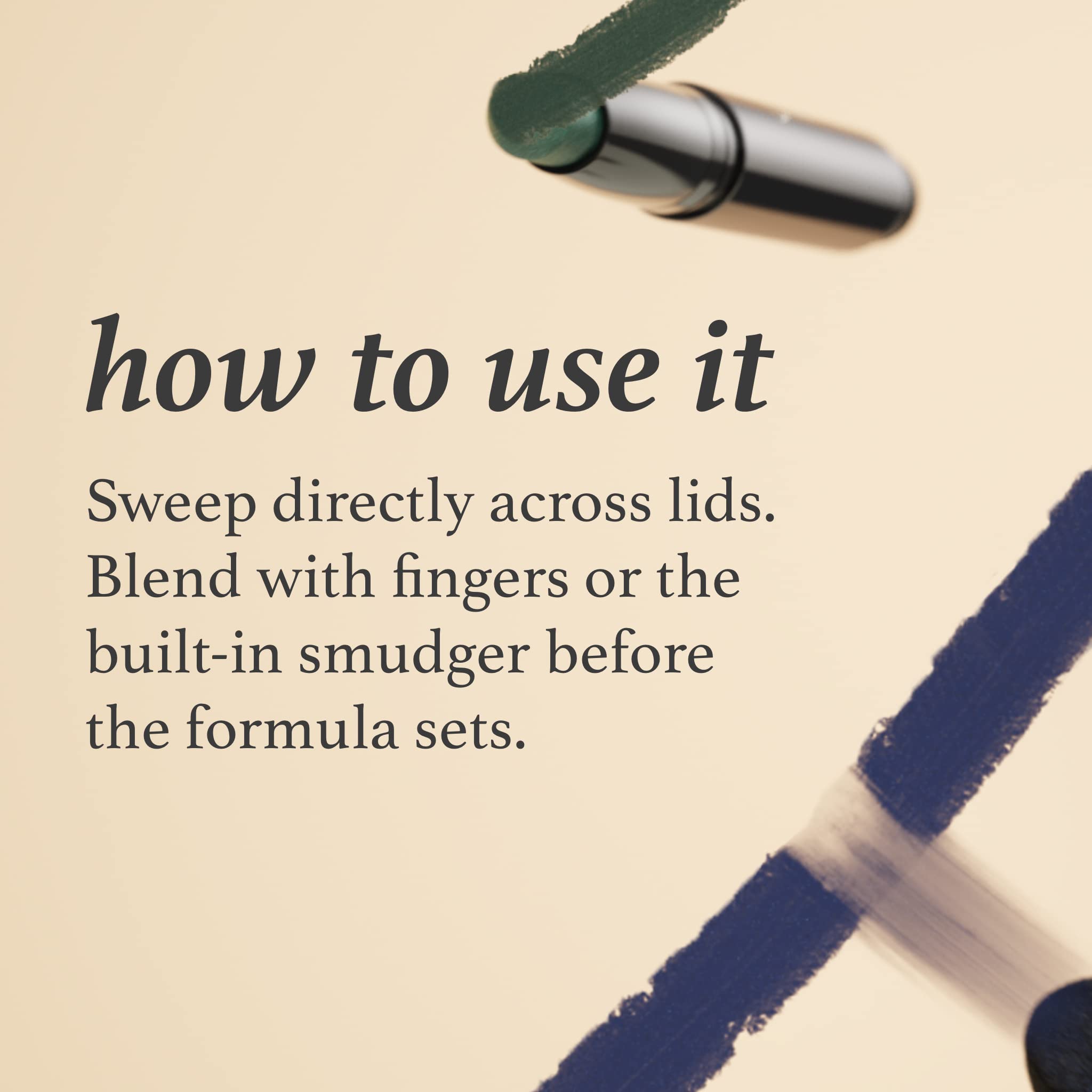 Julep Eyeshadow 101 Crame To Powder Waterproof Eyeshadow Stick, Periwinkle Matte