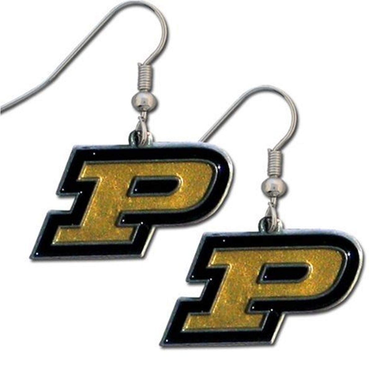 NCAA Siskiyou Sports Womens Purdue Boilermakers Dangle Earrings One Size Team Color