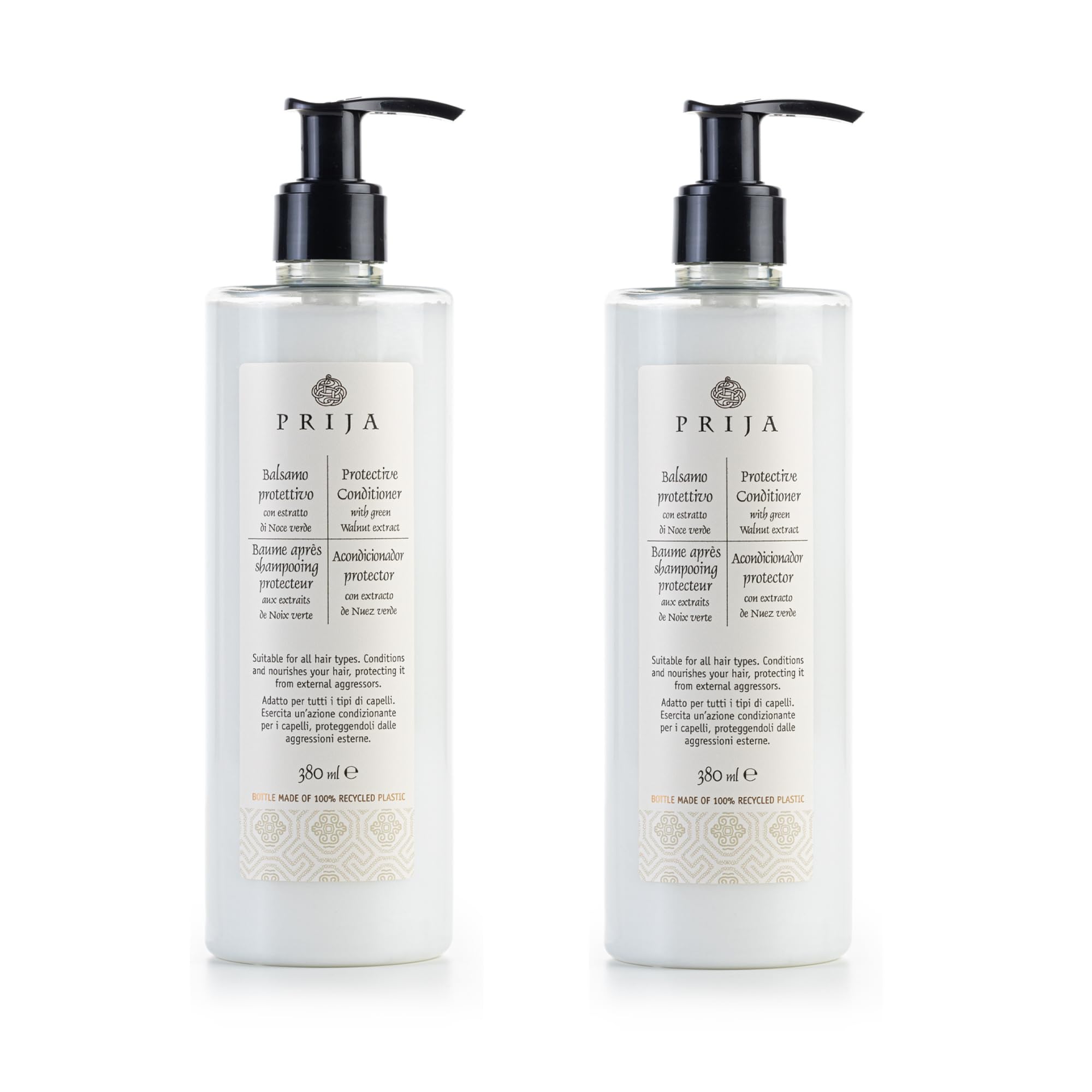 Prija Protective Hair Conditioner with Green Walnut Extract 2x 12.85 fl oz