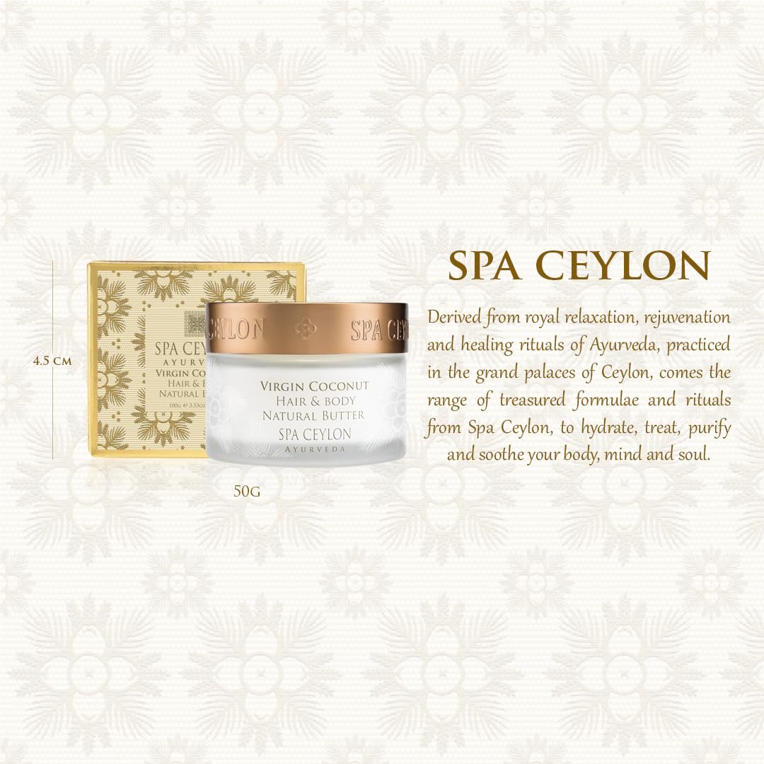 SPA CEYLON VIRGIN COCONUT - Hair & Body Natural Butter