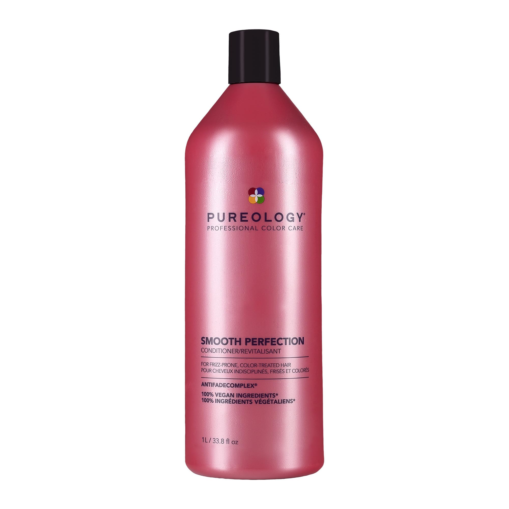 Pureology Smooth Perfection Conditioner | For Frizzy, Color-Treated Hair | Detangles & Controls Frizz | Sulfate-Free | Vegan | U