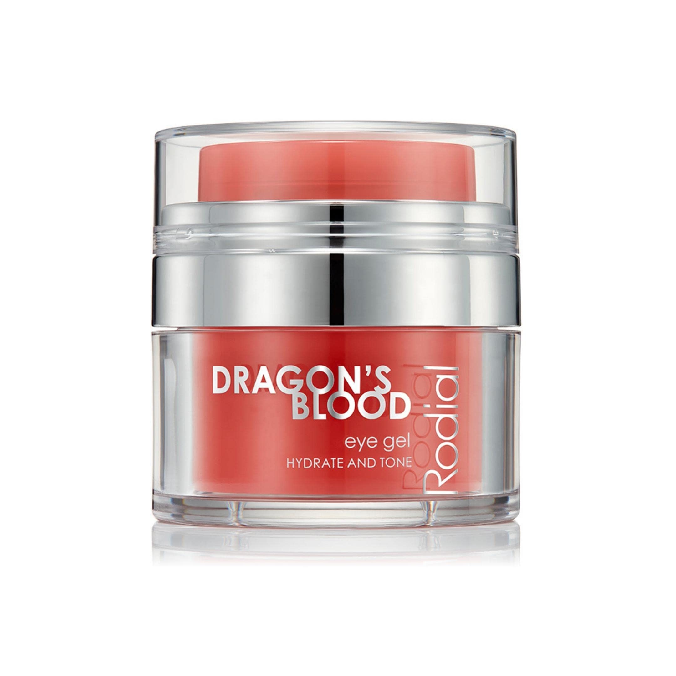 Rodial Dragon's Blood Eye Gel 0.5fl.oz, Eye Cream Hyaluronic Acid to Help with Dehydrated Skin for a Refined, Smoother Surface, 