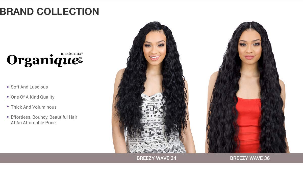 Multi Pack Deals! Milky Way Weave Organique Breezy Wave 36'' (3-Pack ...