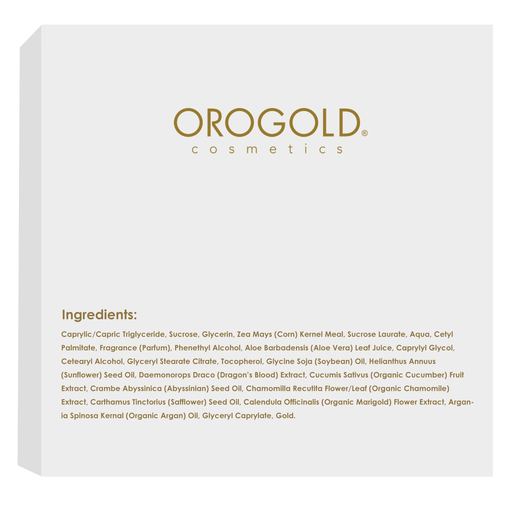 Orogold White Gold 24K Classic Body Scrub Exfoliator 275 g., 9.7 oz.