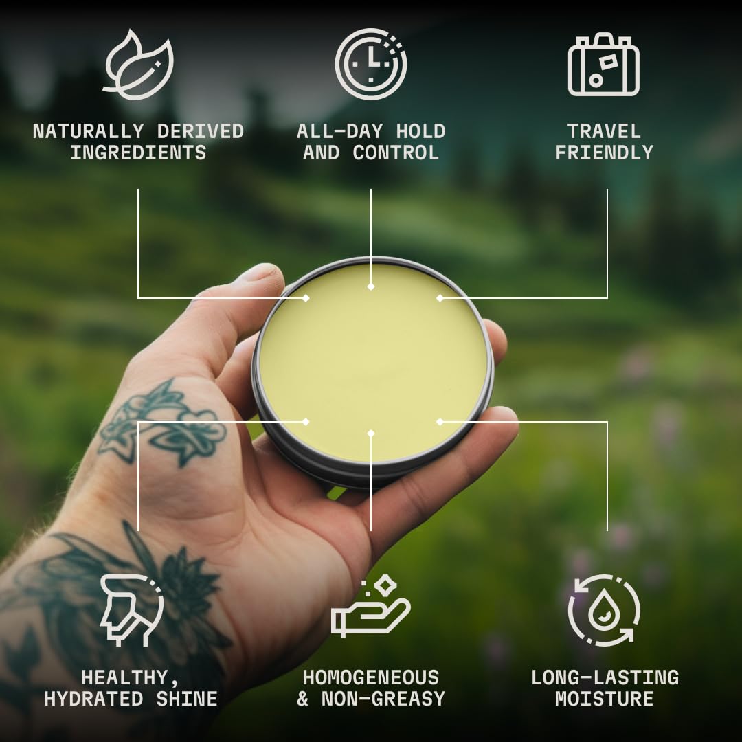 Citrus Scented Beard Balm 2 Oz - 100% Natural