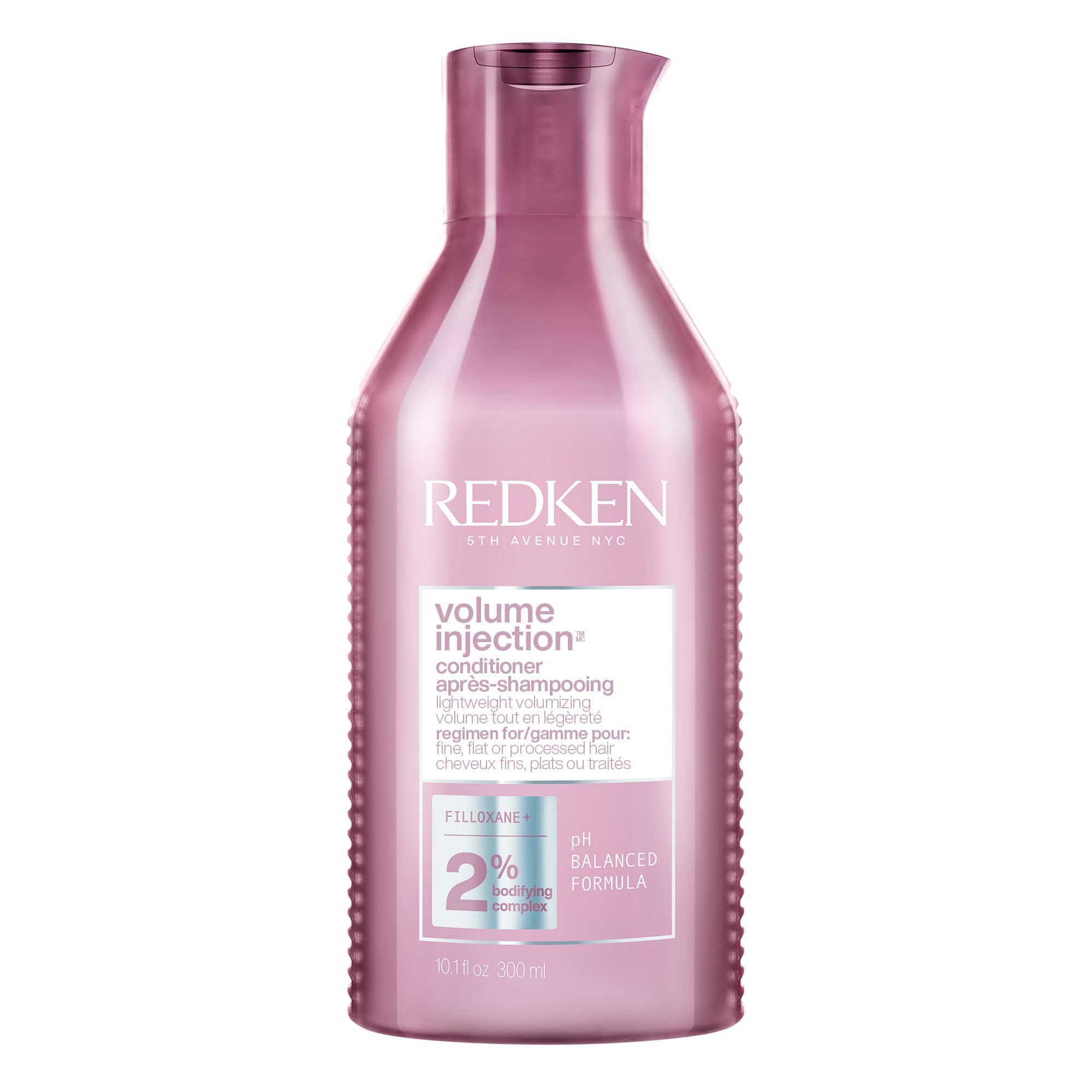 Redken Volume Injection Conditioner | Hair Volumizer For Fine Hair | Detangling And Volumizing | 10.1 Oz