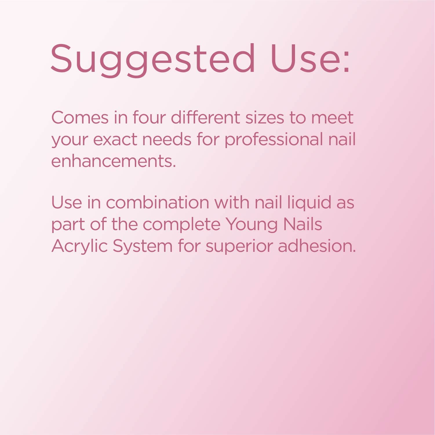 Young Nails Acrylic Powders, Cover - Created For A Flawless Consistency And Superior Adhesion - Cover Powder Begins To Set In 75