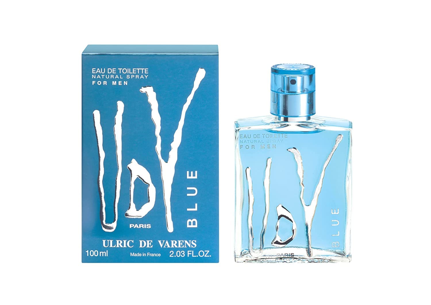 Udv Blue By Ulric De Varens For Men Eau De Toilette Spray, 34-Ounces