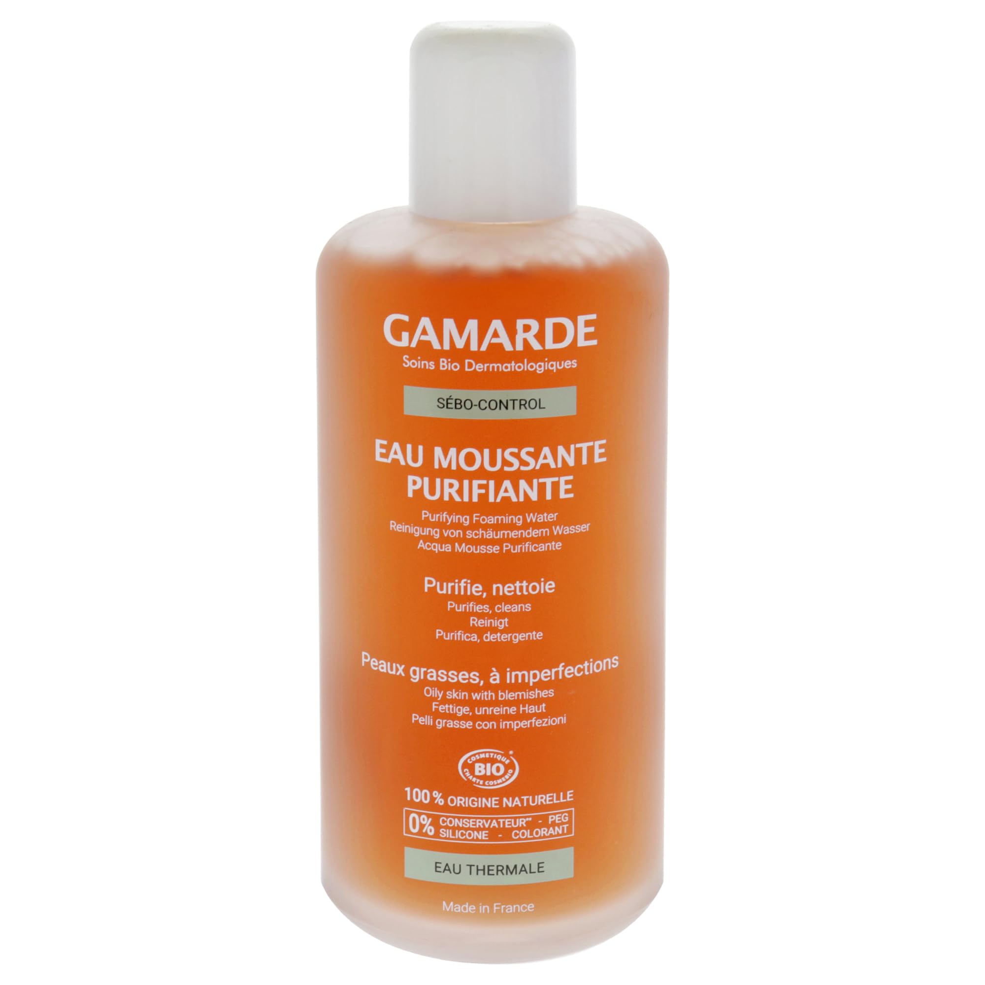 Purifying Foaming Water By Gamarde For Women - 6.76 Oz Cleanser