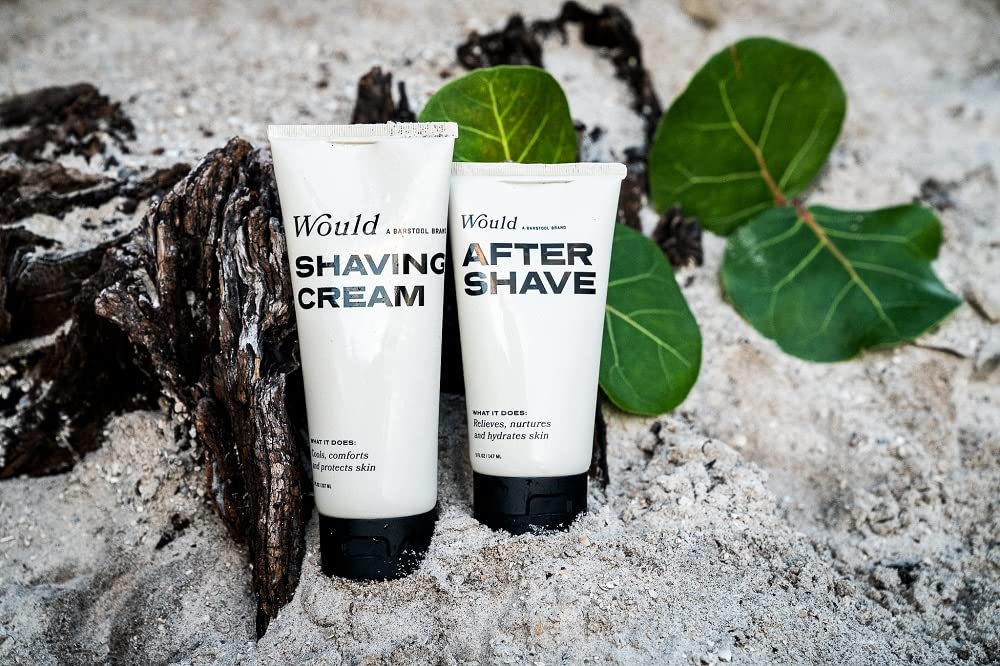 Would Mens Shaving Cream, 7 fl. oz., Rich Thick Lather, Menthol and Fragrance-Free Mousse with Cooling, Moisturizing Skin Protec
