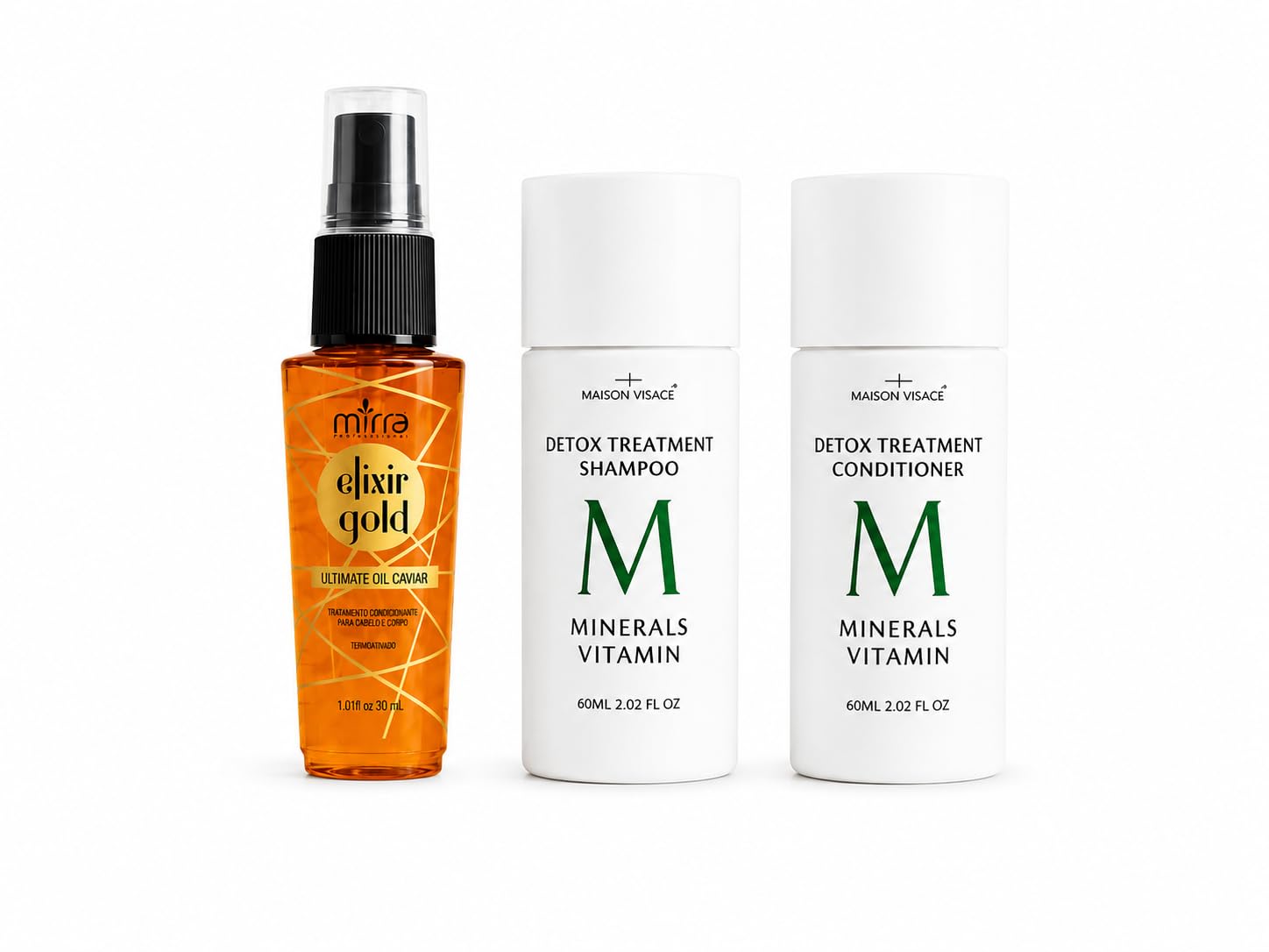Travel Size Hair Care Set, 3 Piece