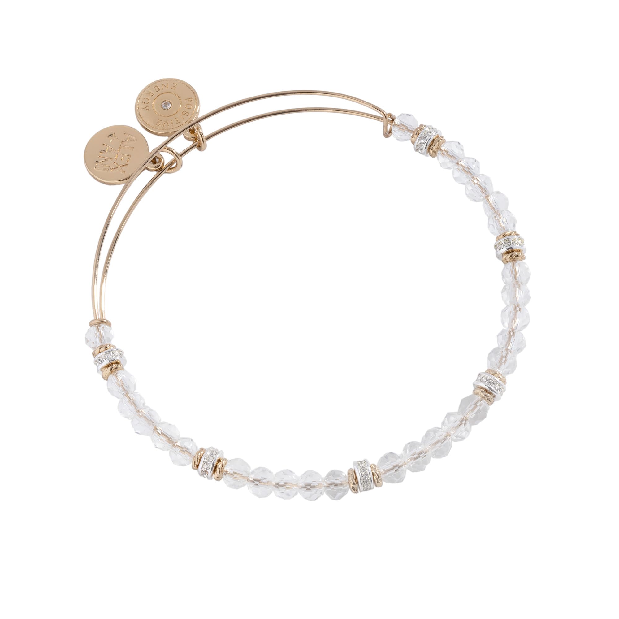 Alex and Ani Crystal and Rondelle Beaded EWB, TT