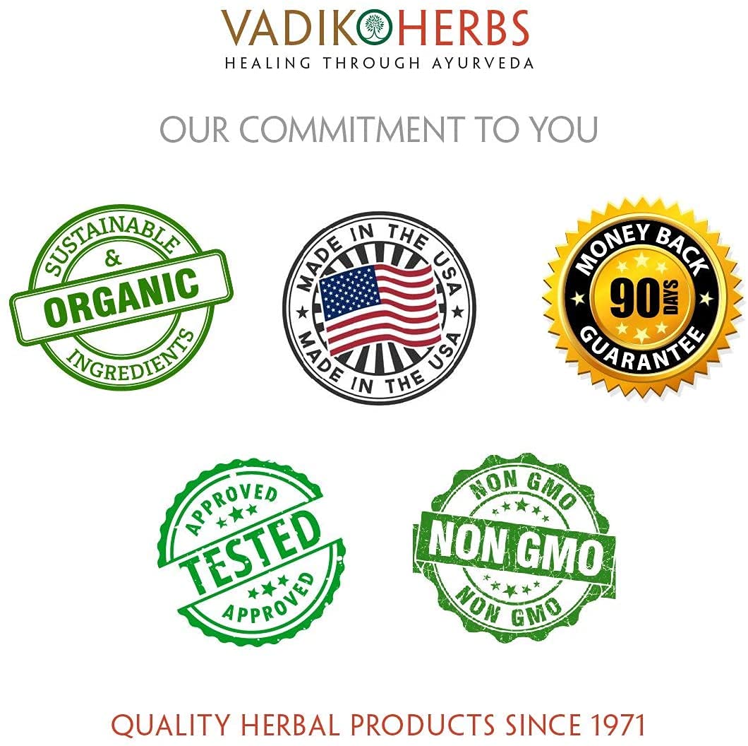 Vadik Herbs Amla Hair Oil (8 oz) Rosemary oil | Herbal scalp treatment | Great for hair loss, balding, thinning of hair, for bea
