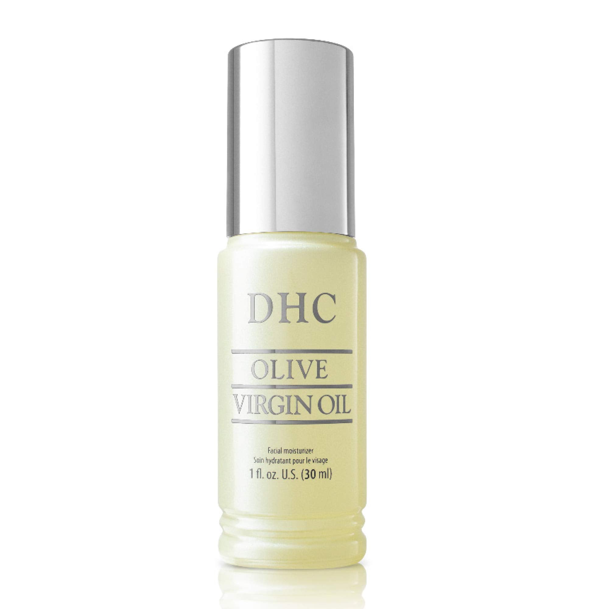 DHC Olive Virgin Oil Facial Moisturizer, Hydrating, Nourishing, Lightweight, Fragrance and Colorant Free, All Skin Types, 1 fl. 