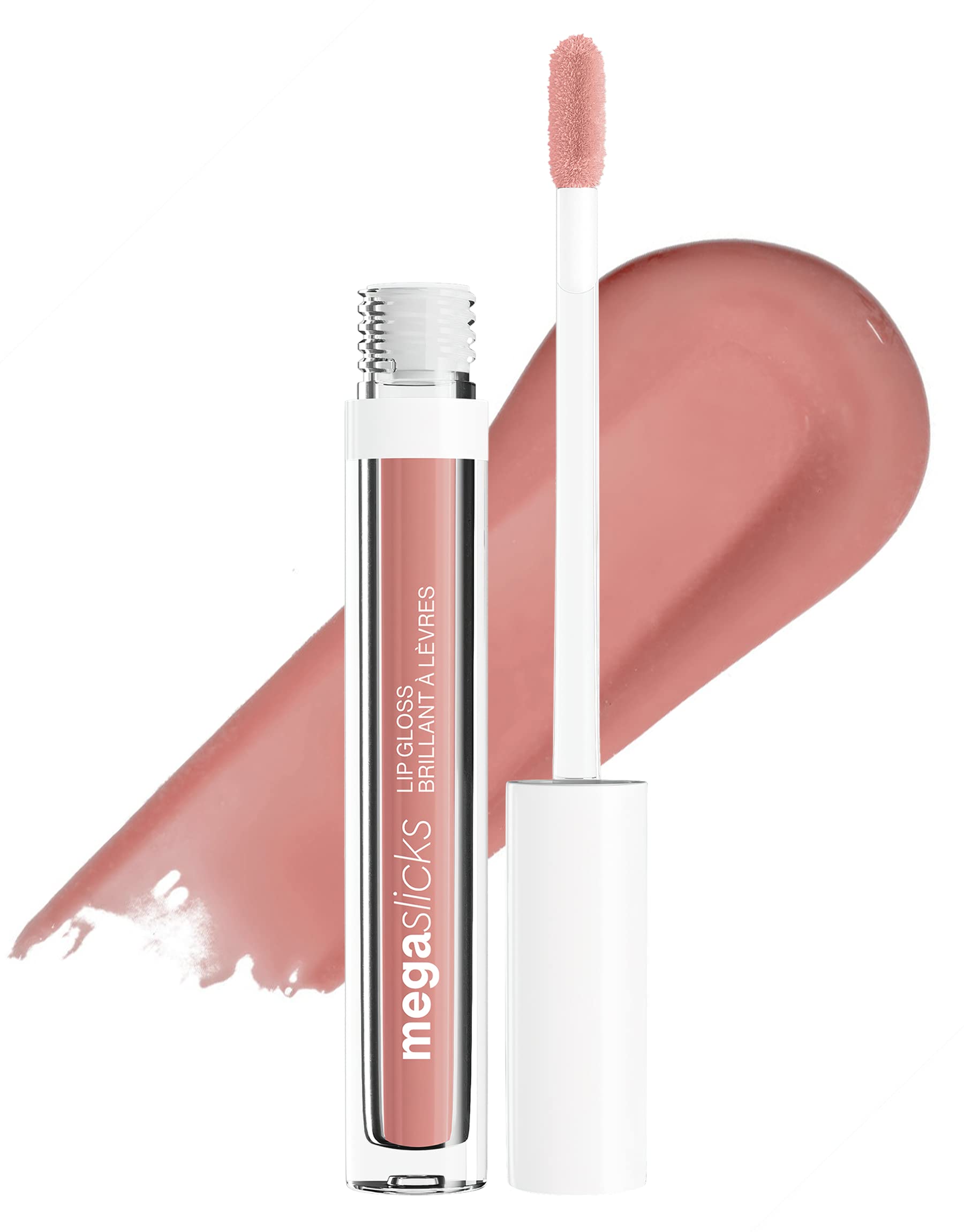 wet n wild Mega Slicks Lip Gloss - Long Lasting, High Shine, Hyaluronic Acid - 1 Count - Snuggle Sesh