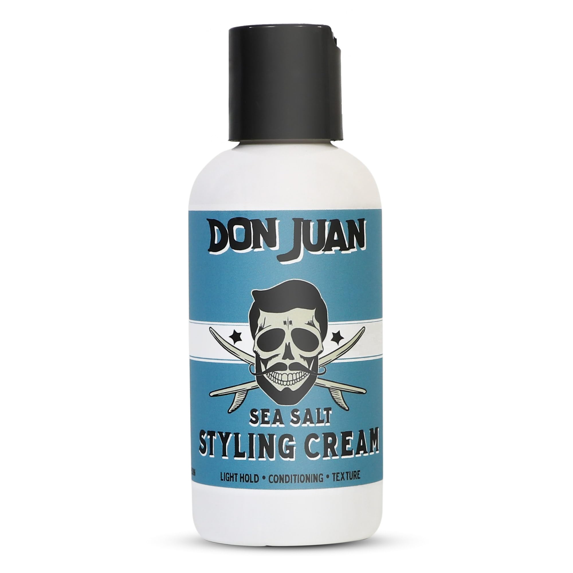 Don Juan Sea Salt Hair Styling Cream | Light Hold | Conditions and Adds Volume and Texture To Hair | Natural Ingredients | Surf 