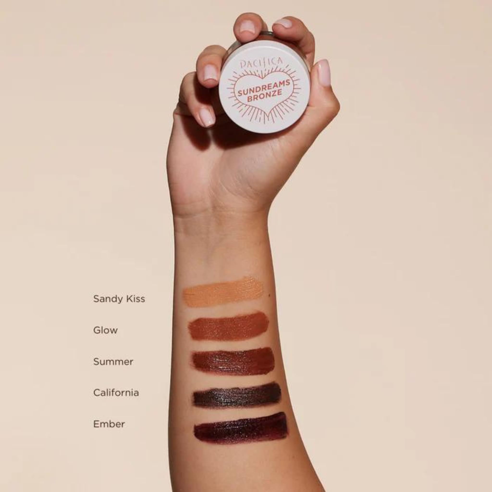 Pacifica Beauty Sun Dreams Bronzer - Summer, Makeup, Long Lasting, Lightweight, Buildable, Matte Cream Bronzer, Face And Body Ma