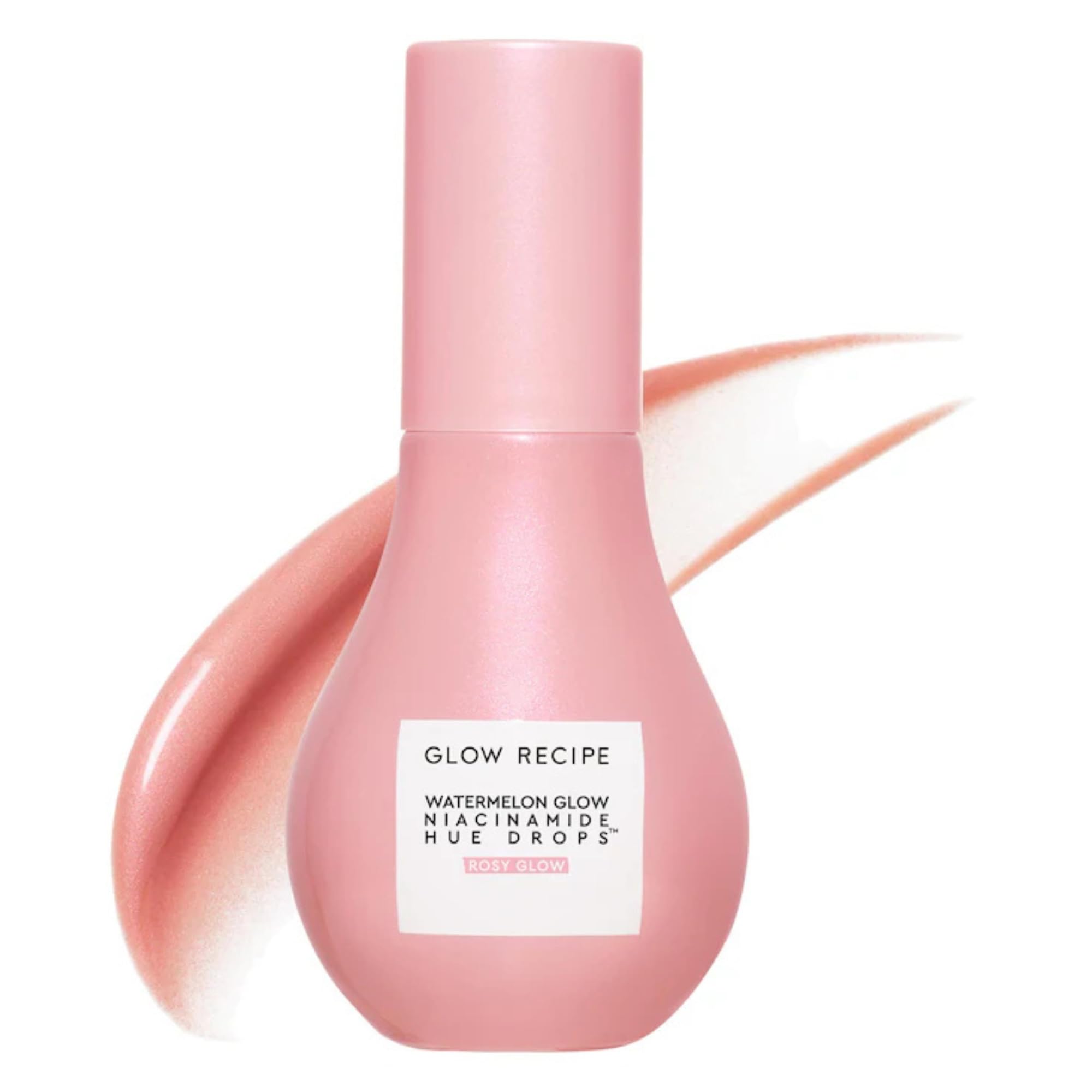 Glow Recipe Hue Drops Tinted Face Serum - Illuminating Glow Drops to Brighten & Hydrate - Skincare Makeup Primer & Liquid Highli