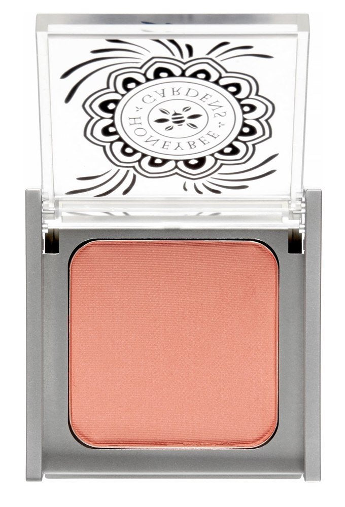 Honeybee Gardens Complexion Perfecting Blush in Tea Rose, Medium Spiced Peach Pigmented, Vegan & Gluten-Free, 8.5g