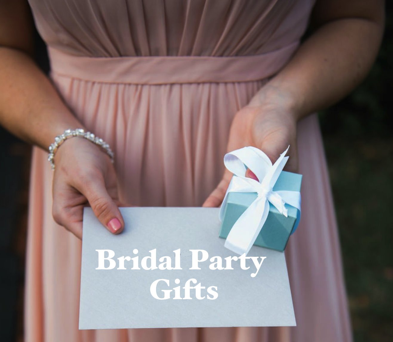 Bridesmaid Ribbon Hair Ties No Crease Elastics Handtied Ouchless Ponytail Holders Hair Band Bracelet Favors For Bachelorette Par