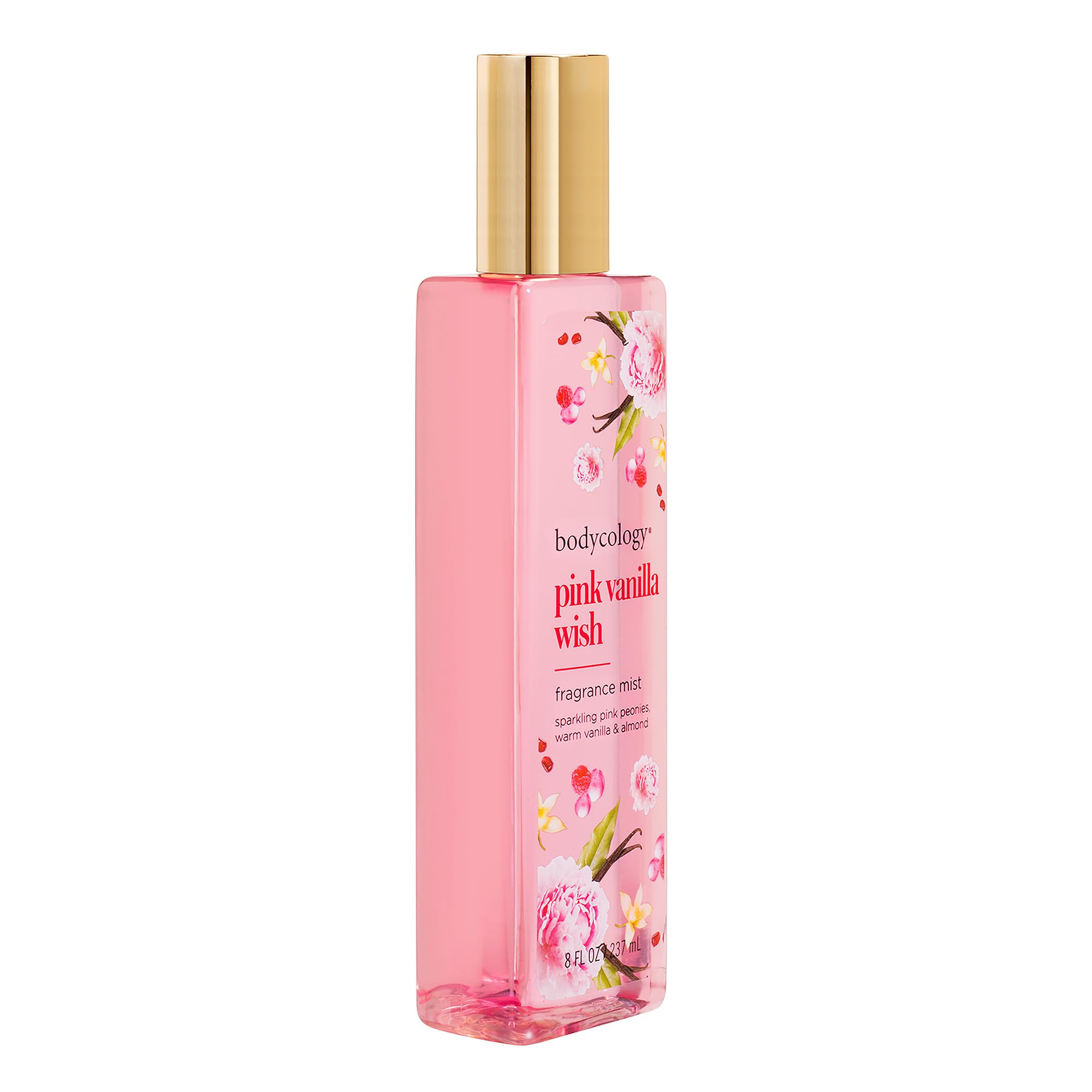 Bodycology Pink Vanilla Wish Fragrance Mist Women 8 Oz