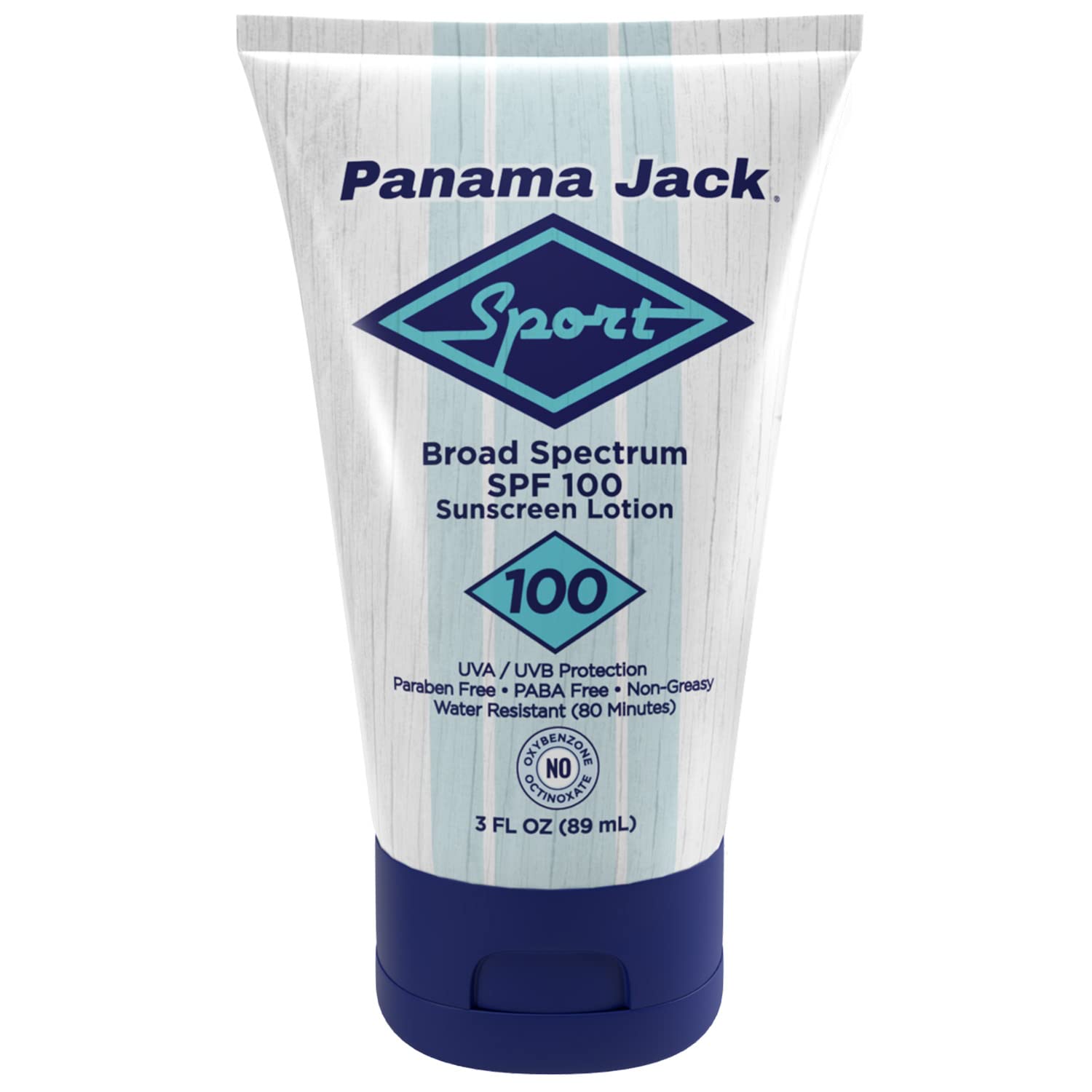 Panama Jack Sport Sunscreen Lotion - Spf 100, Broad Spectrum Uva/Uvb Protection, Non-Greasy, Paba, Paraben, Gluten & Cruelty Fre