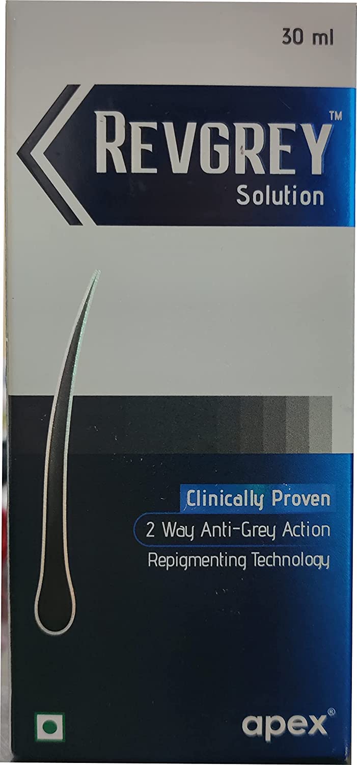 Apex New Revgrey AntiGrey Hair Solution (30 Ml)