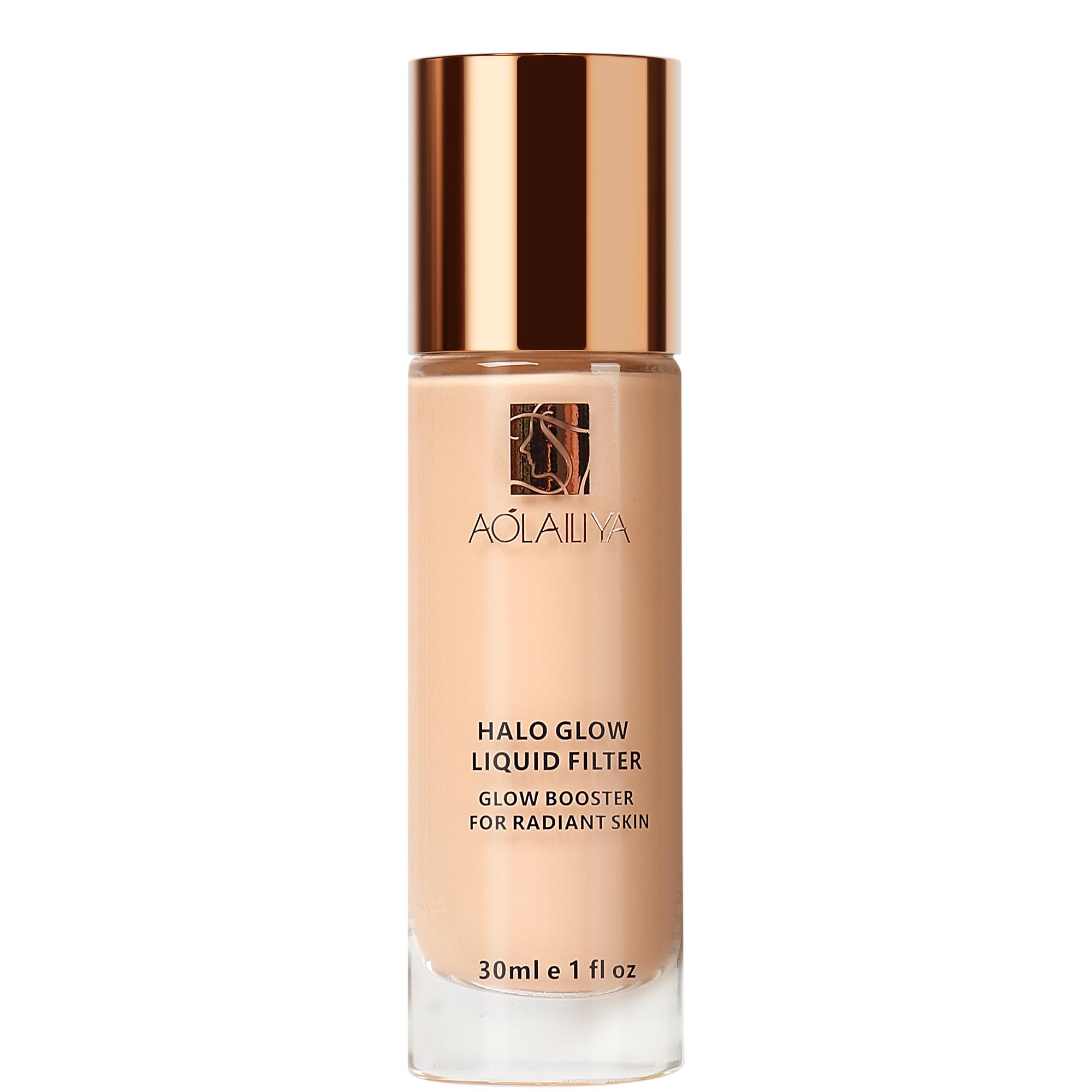 AOLAILIYA Natural Glow Liquid Filter, Face Complexion Booster For an All Day Radiant Glow Soft-Focus Look, Liquid Highlighter Pr