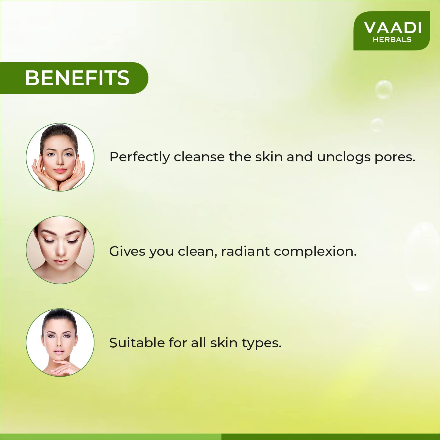 Vaadi Herbals 24 Carat Gold Cleansing Cream With Marigold Oil & Wheatgerm Oil Herbal Facial Cleansing Creams All Natural Paraben