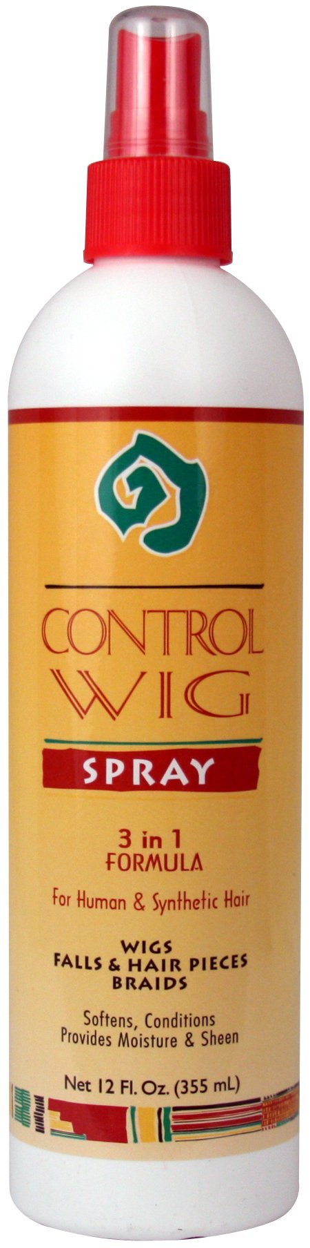 African Essence Control Wig Spray, 12 Ounce (Pack of 2)