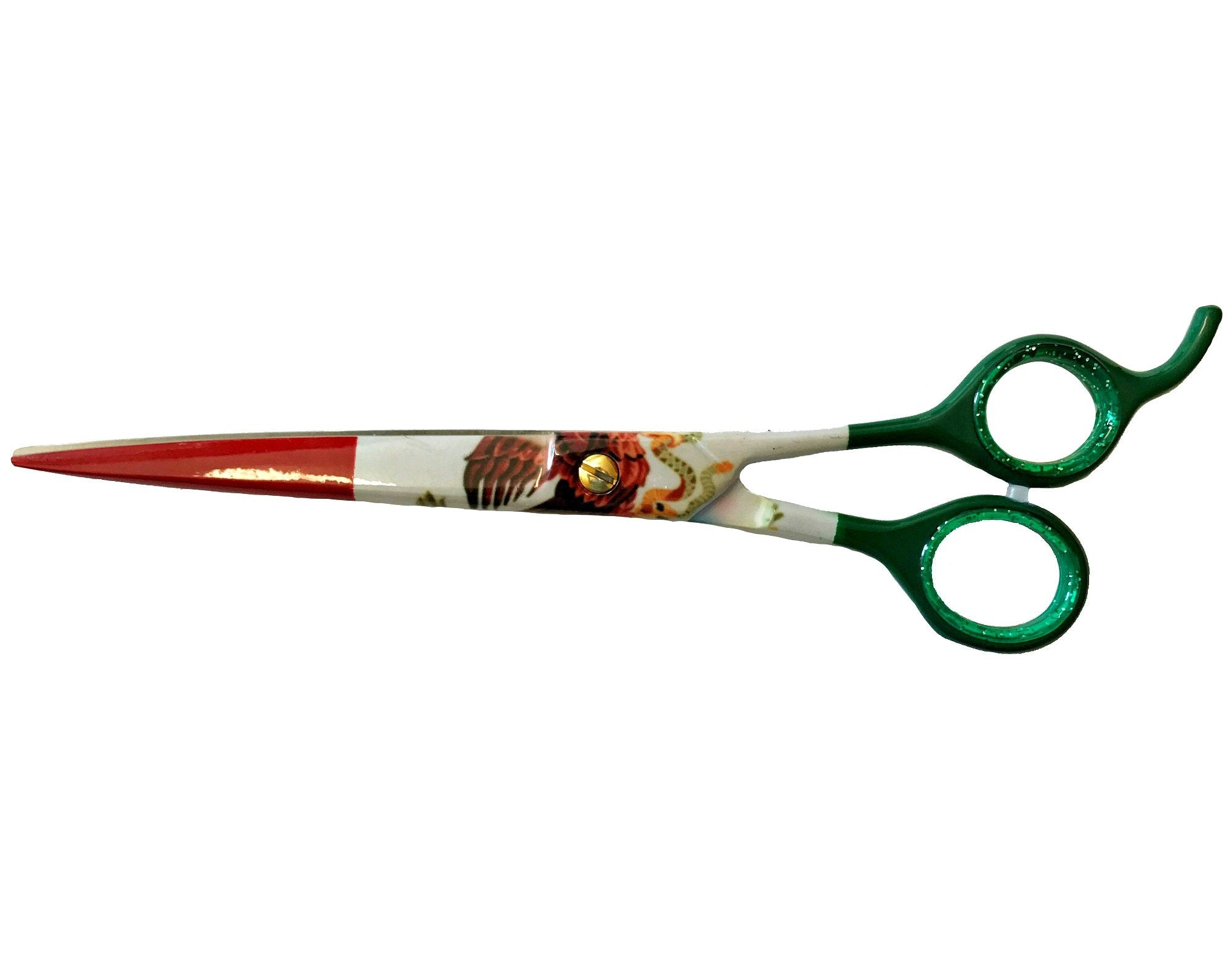 Mexico Flag Professional Hair Cutting Shear 8.5 for Barbers and Stylists