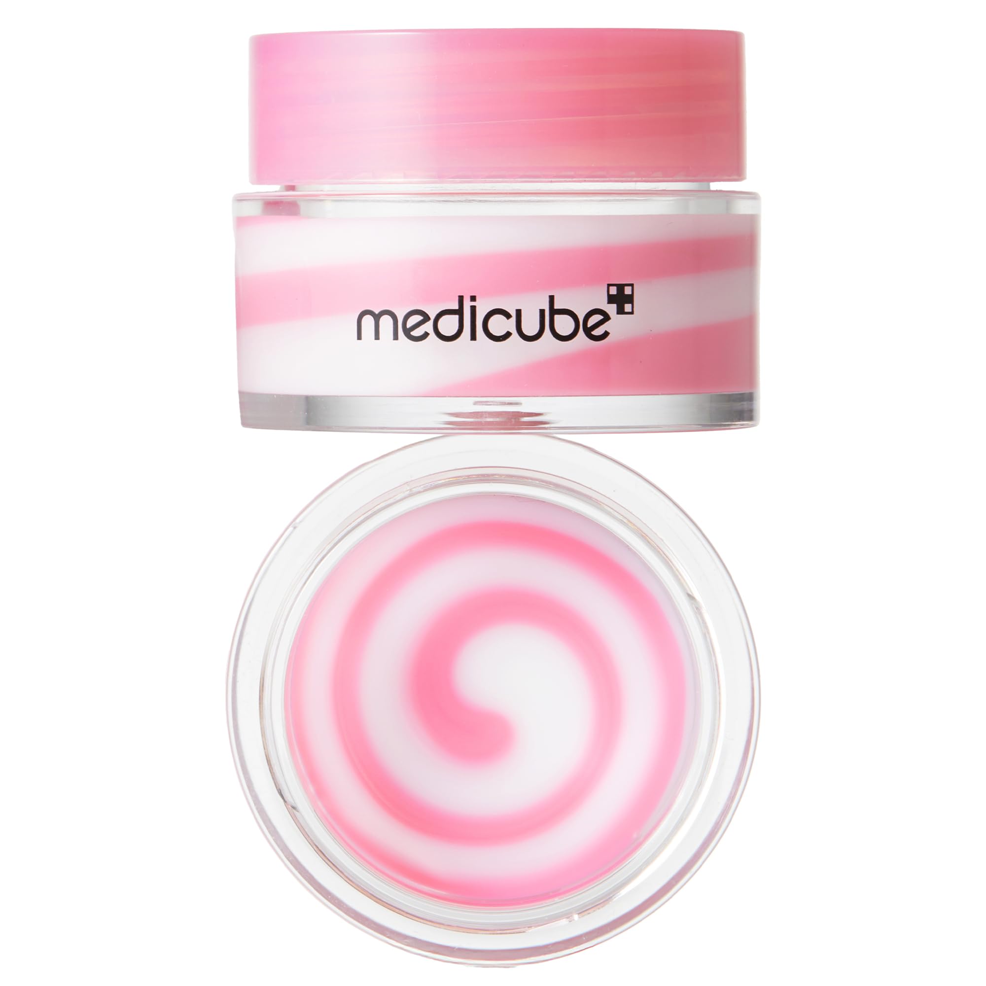 medicube PDRN lip sleeping mask glow balm | Salmon PDRN, Collagen, Shea Butter for Softer Lips, Long-lasting Moisture, Overnight