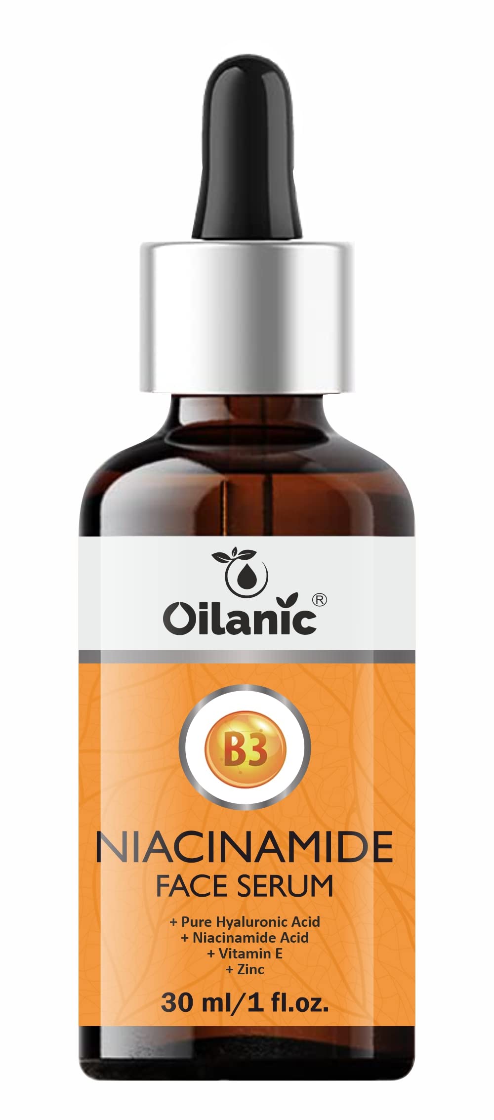 Oilanic Hydrating Niacinamide Face Serum For Men & Women (Pack Of 2, 30Ml Each) | Lightweight, OilFree Formula | Deep Nourishme
