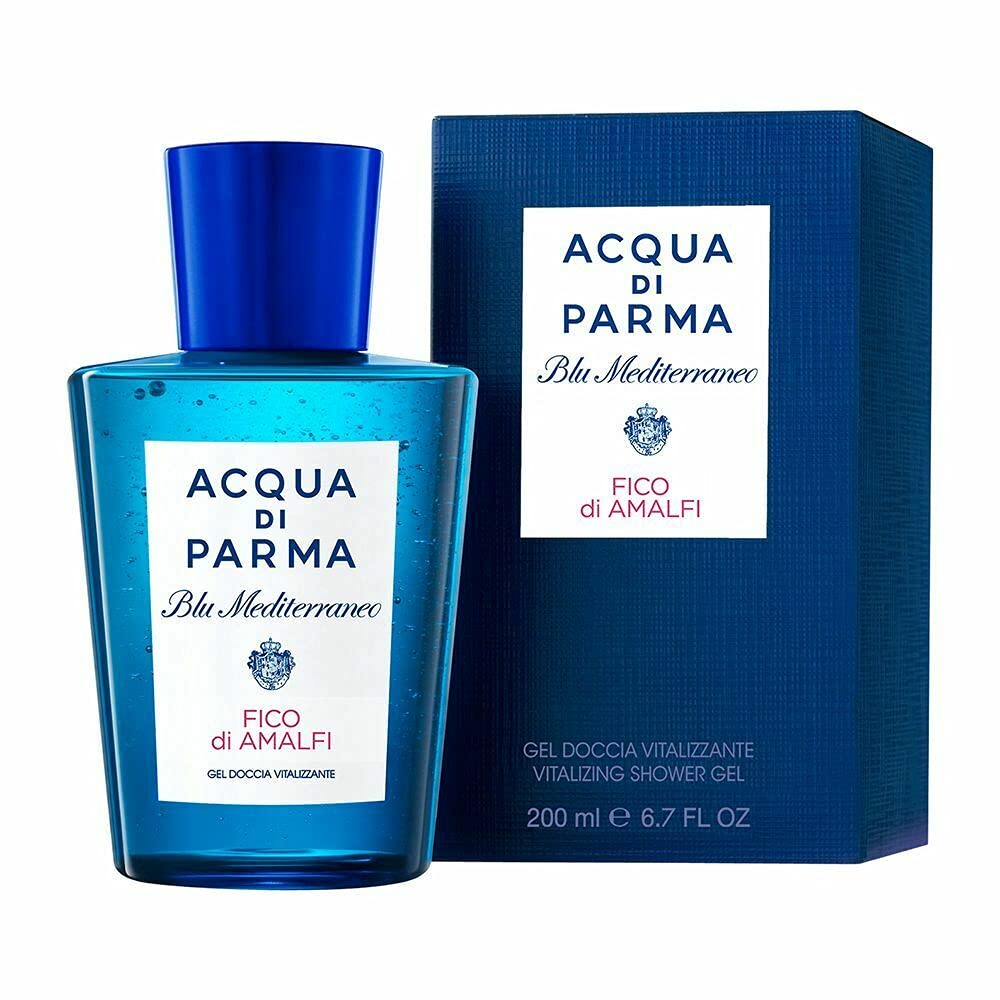 Acqua Di Parma Blu Mediterraneo Shower Gel For Men Fluid_Ounces, Fico Di Amalfi Vitalizing, 6.7 Fl Oz
