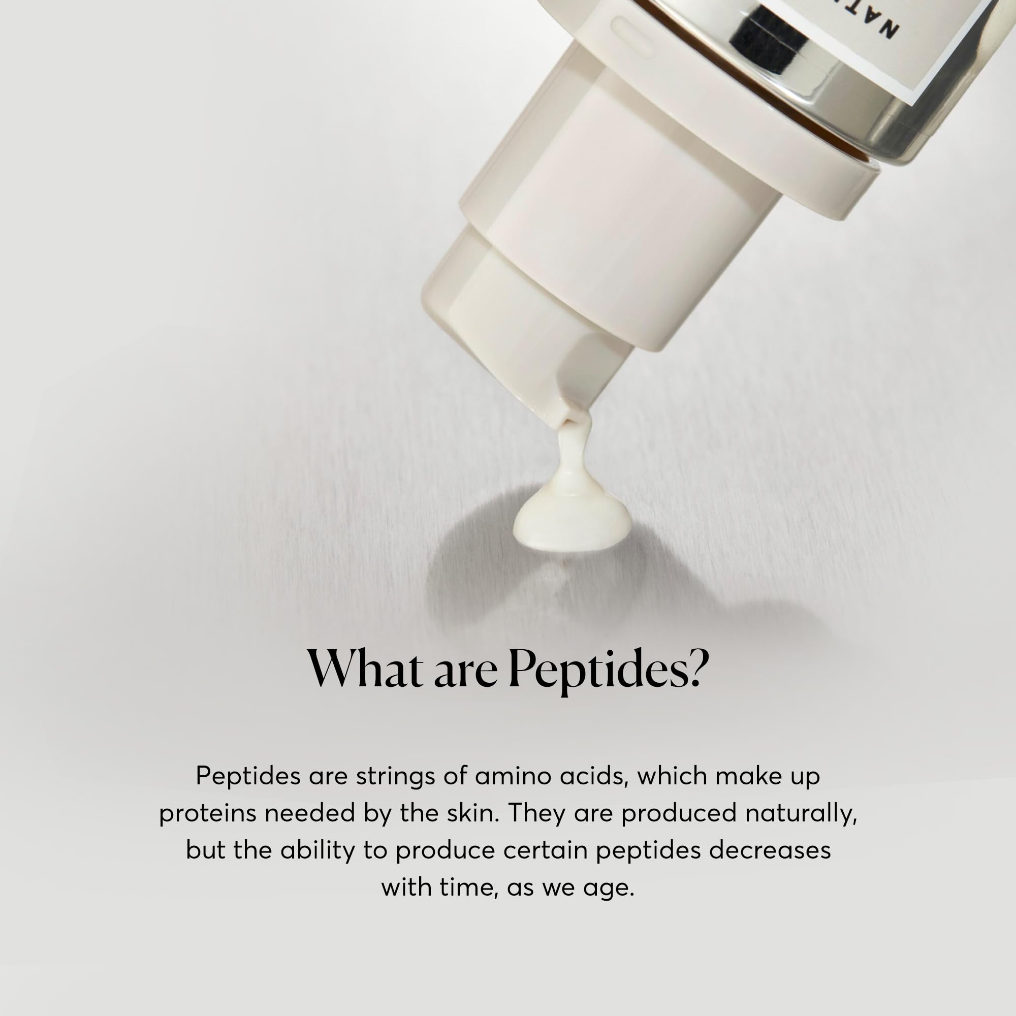 Naturium Multi-Peptide Advanced Serum, Firming & Smoothing Face Serum for Fine Lines & Wrinkles with Advanced Multi-Peptide Blen