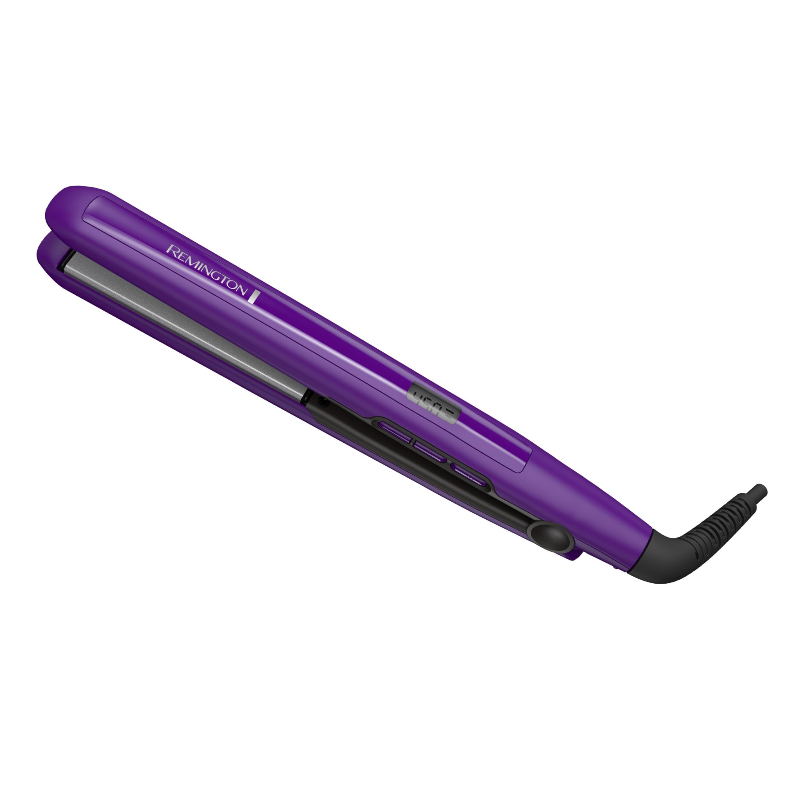 Remington 1 Flat Iron, Hair Straightener with AntiStatic Technology, 30Second Heat Up & 60 Minute Auto ShutOff, 30% Longer C