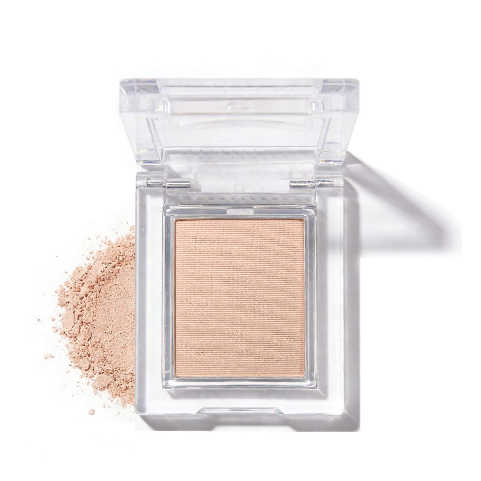 Matte Pink Brown Single EyeShadow Palette, Neutral Eye Shadow for Women
