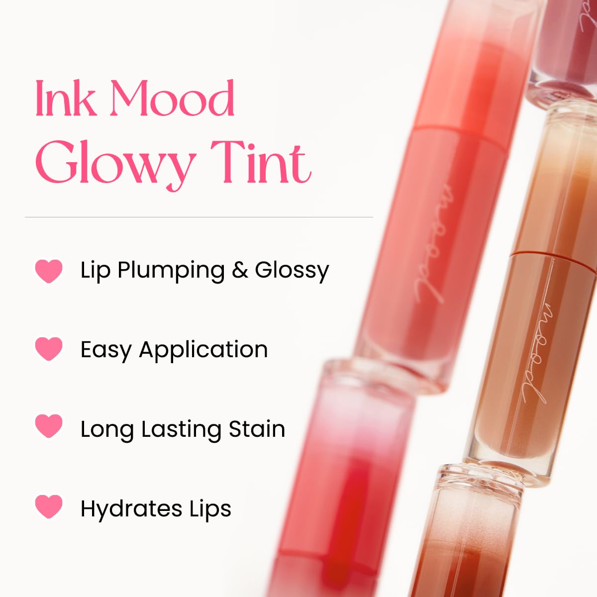 Peripera Ink Mood Glowy Tint (025 Hot Strawberry (Soda Cafe))