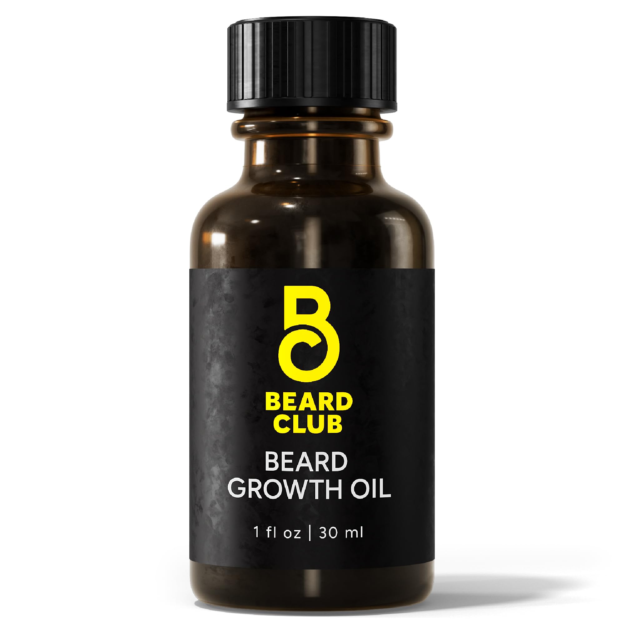 Beard Club - Beard Growth Oil - Grow A Thicker Fuller Beard & Hair, Fill in Patches - Healthy Natural Castor, Coconut and Avocad