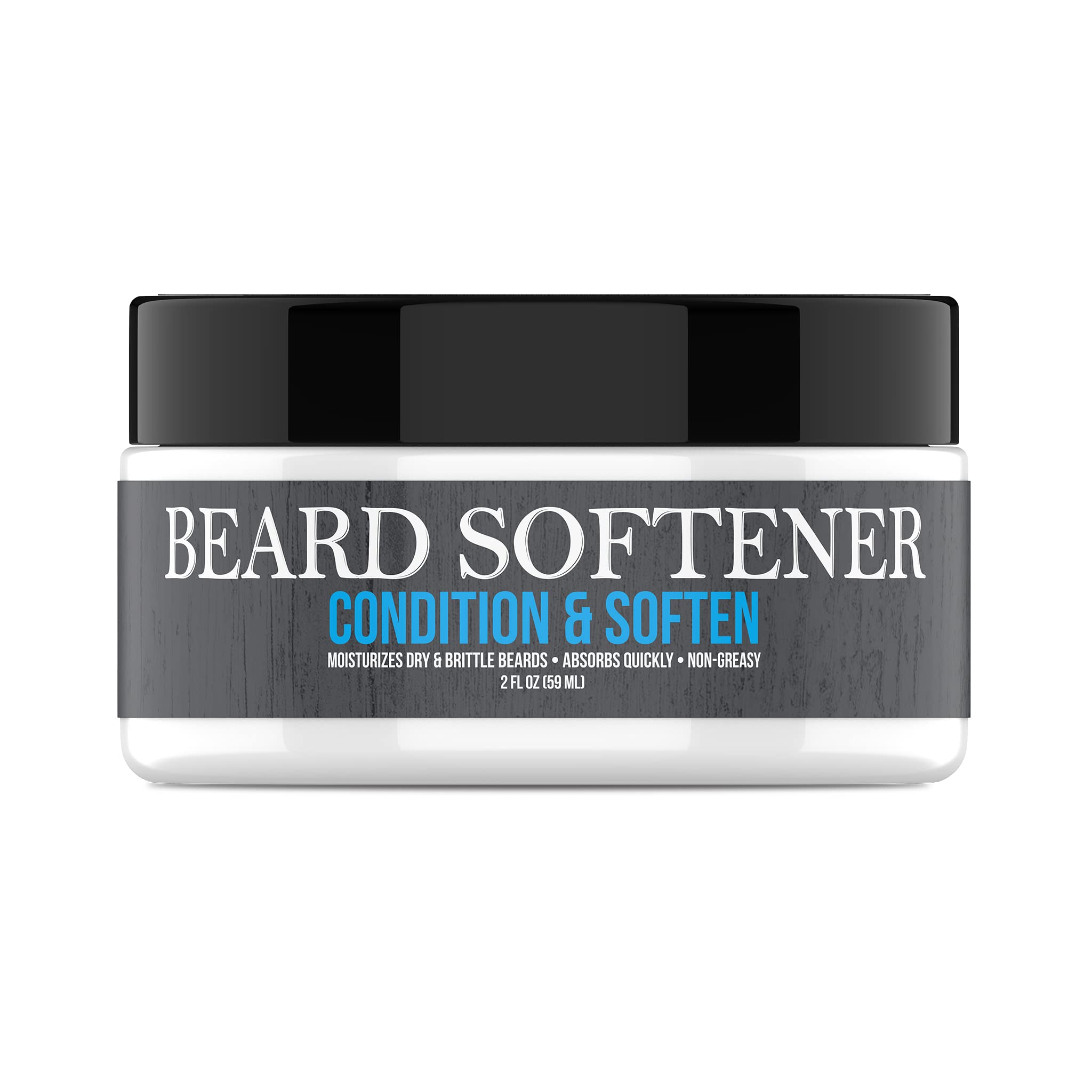 Uncle Jimmy Beard Softener Balm for Men - Hydrates & Tames Flyaways - 2 Fl Oz - White - Model BE81124