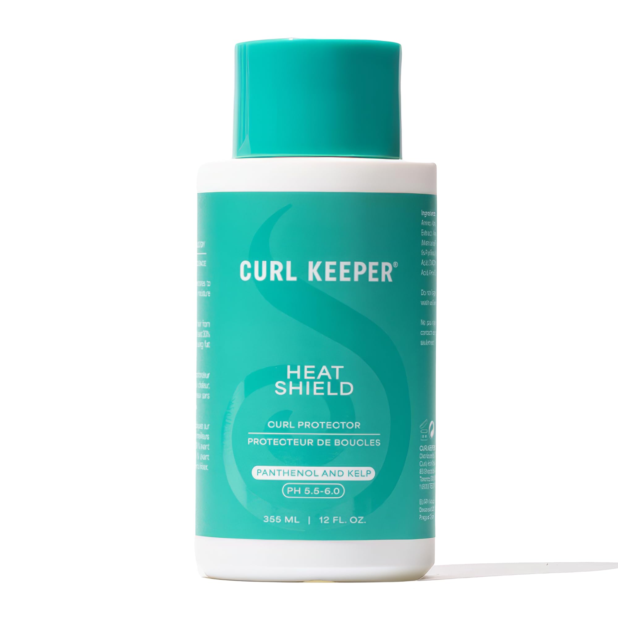 Curl Keeper Heat Shield Thermal Protection Cream for Curly Hair  Lightweight Heat Protectant Shield and Smoothing Blow Dry Prim